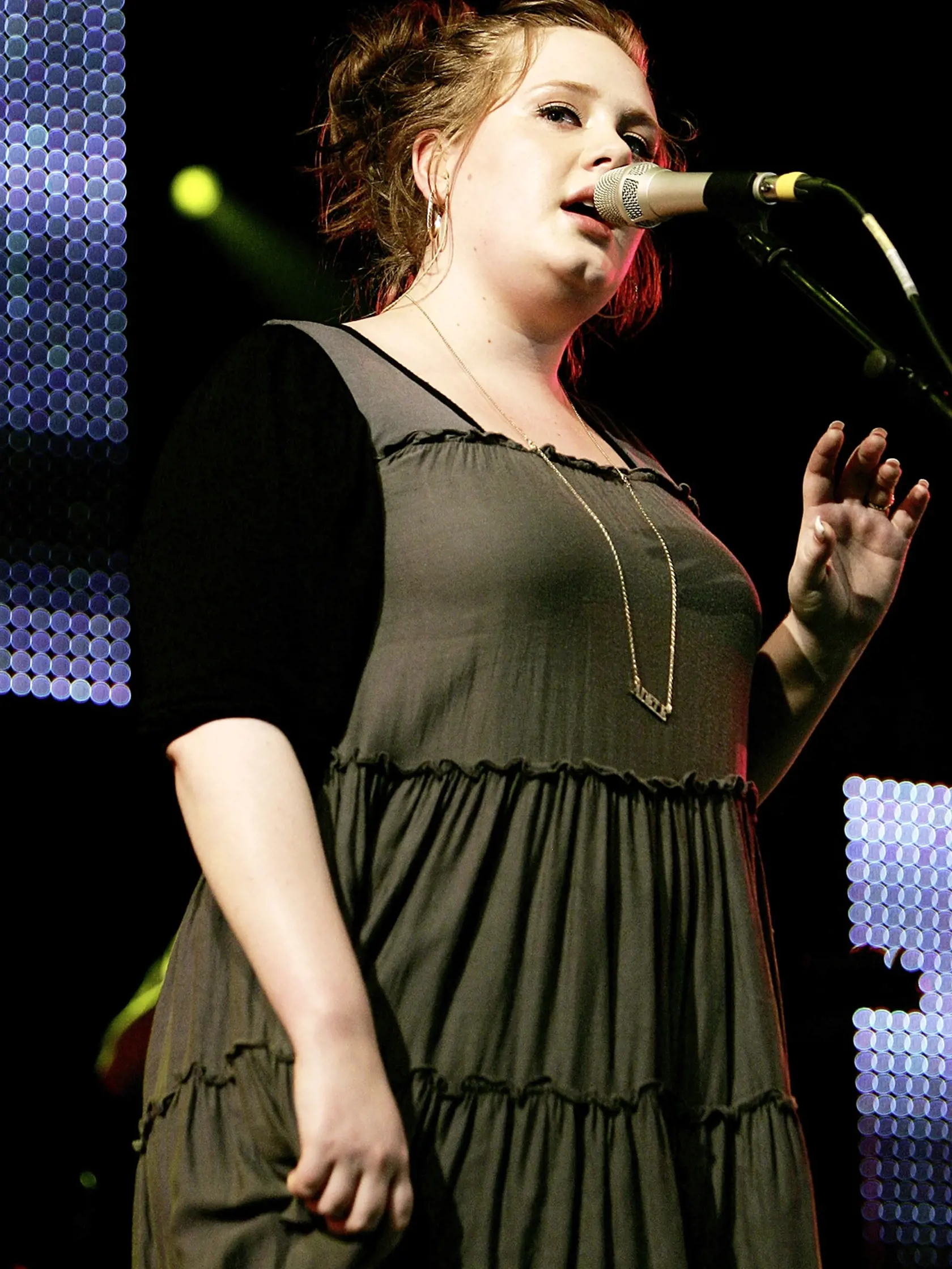 Adele na začiatku kariéry.