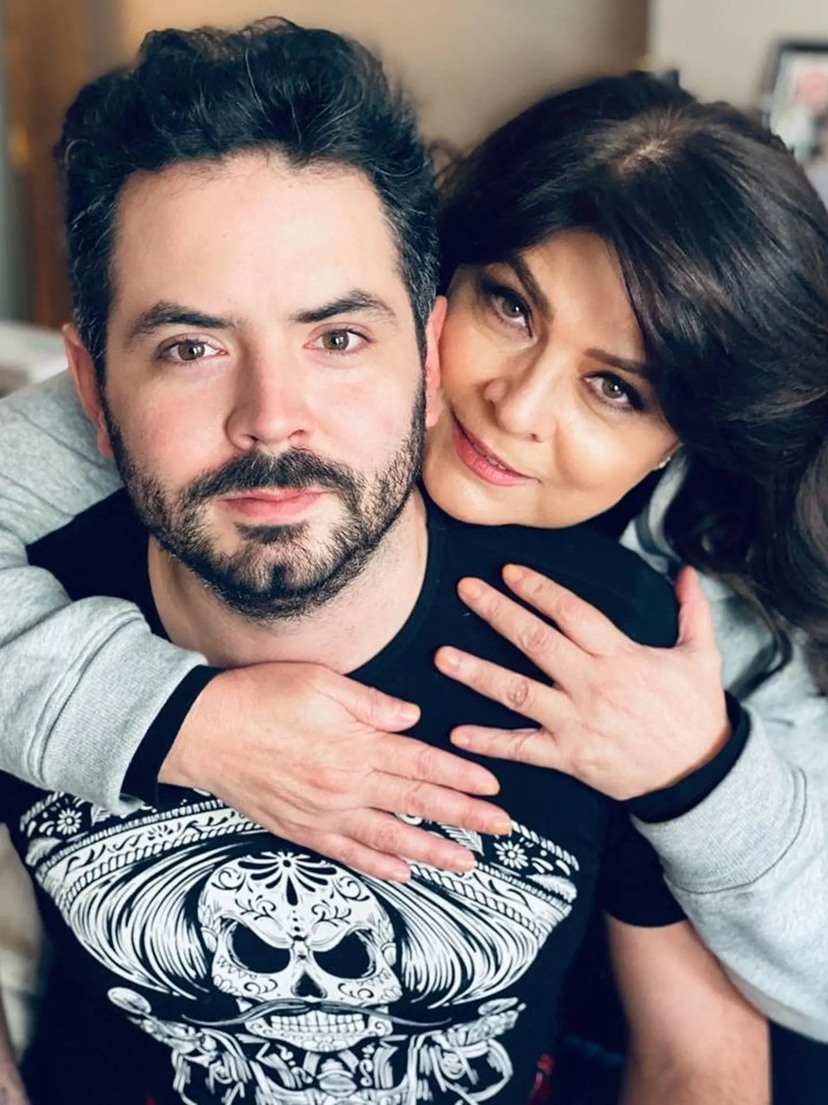 Victoria Ruffo s najstarším synom Jose Eduardom.