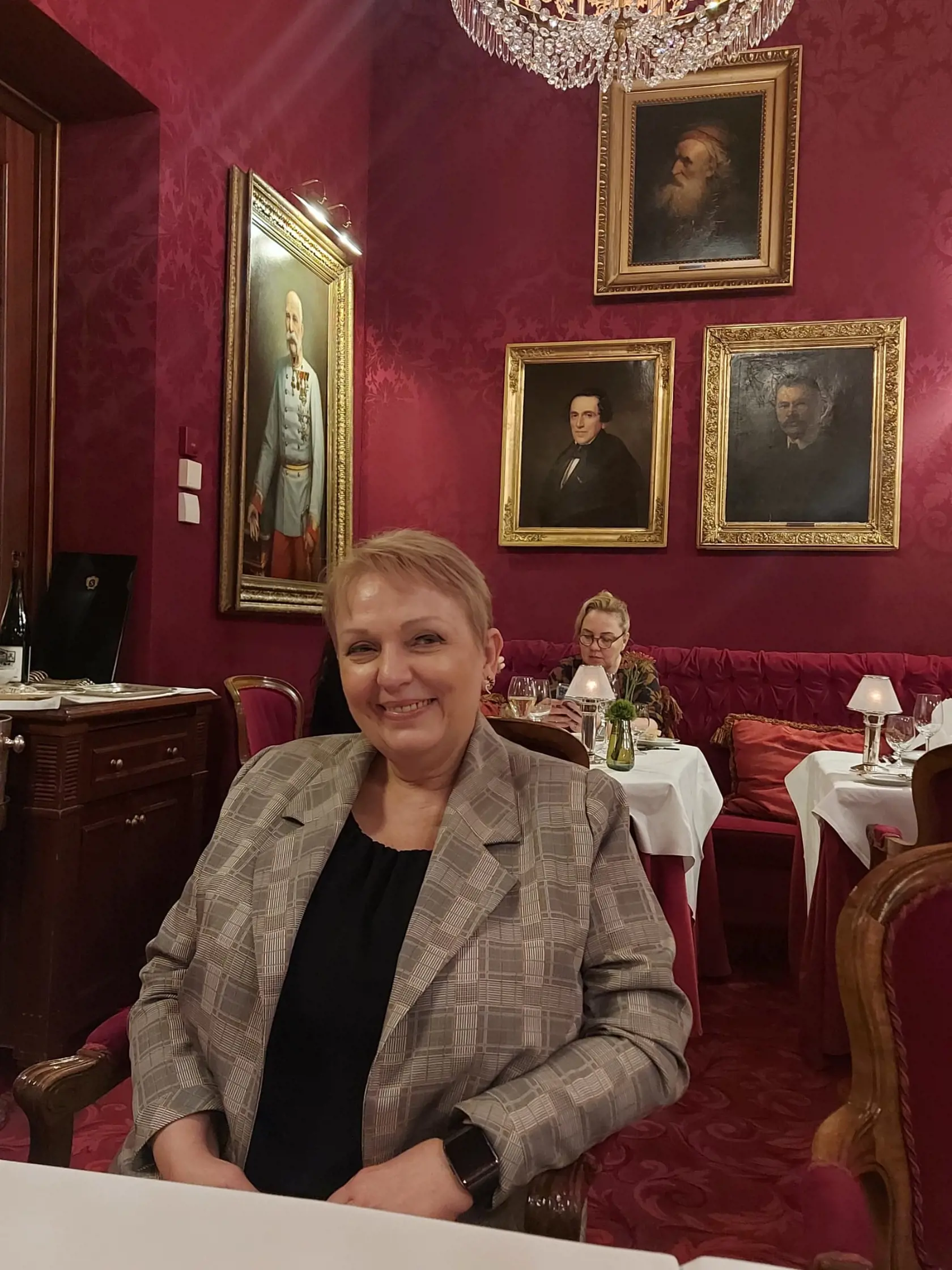 Rote Bar, v preklade Červený bar vo viedenskom hoteli Sacher vás zariadením aj obrazmi prenesie do 19. storočia.