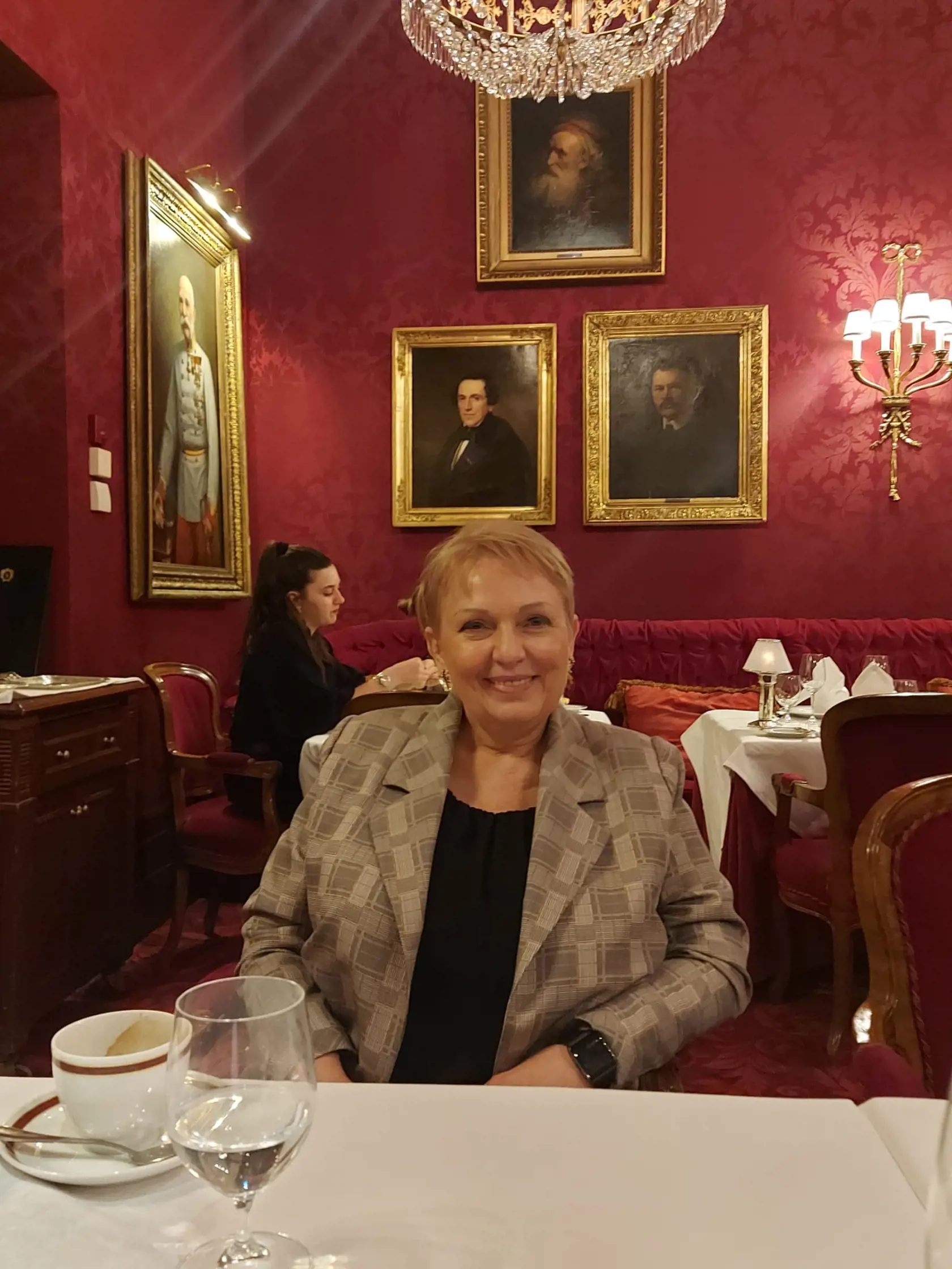 Rote Bar, v preklade Červený bar vo viedenskom hoteli Sacher má neopakovateľnú atmosféru.