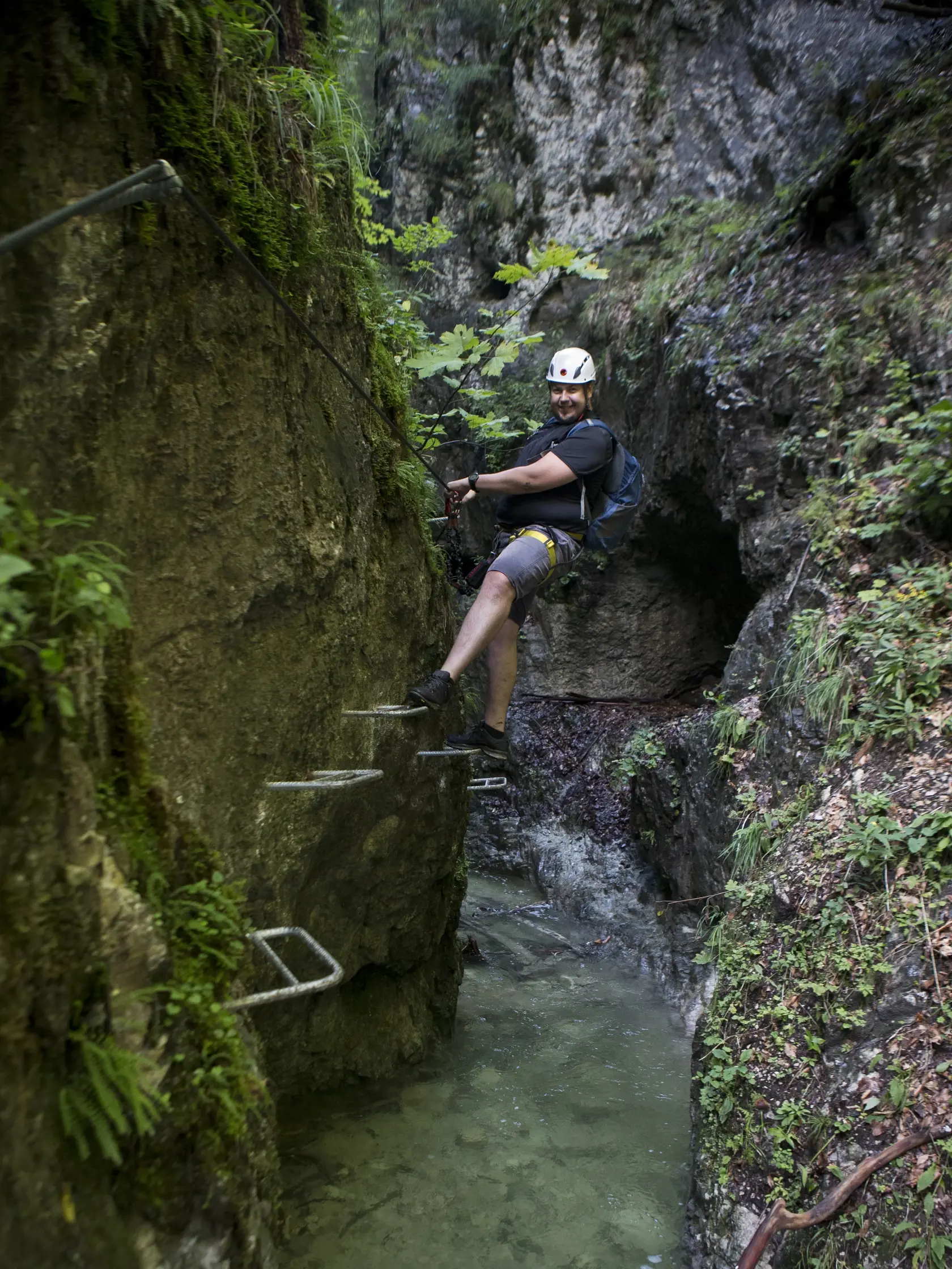 Slovenský raj: Nádherná je ferrata Kyseľ v Slovenskom raji, lenže bez správneho výstroja sa tam nepúšťajte!