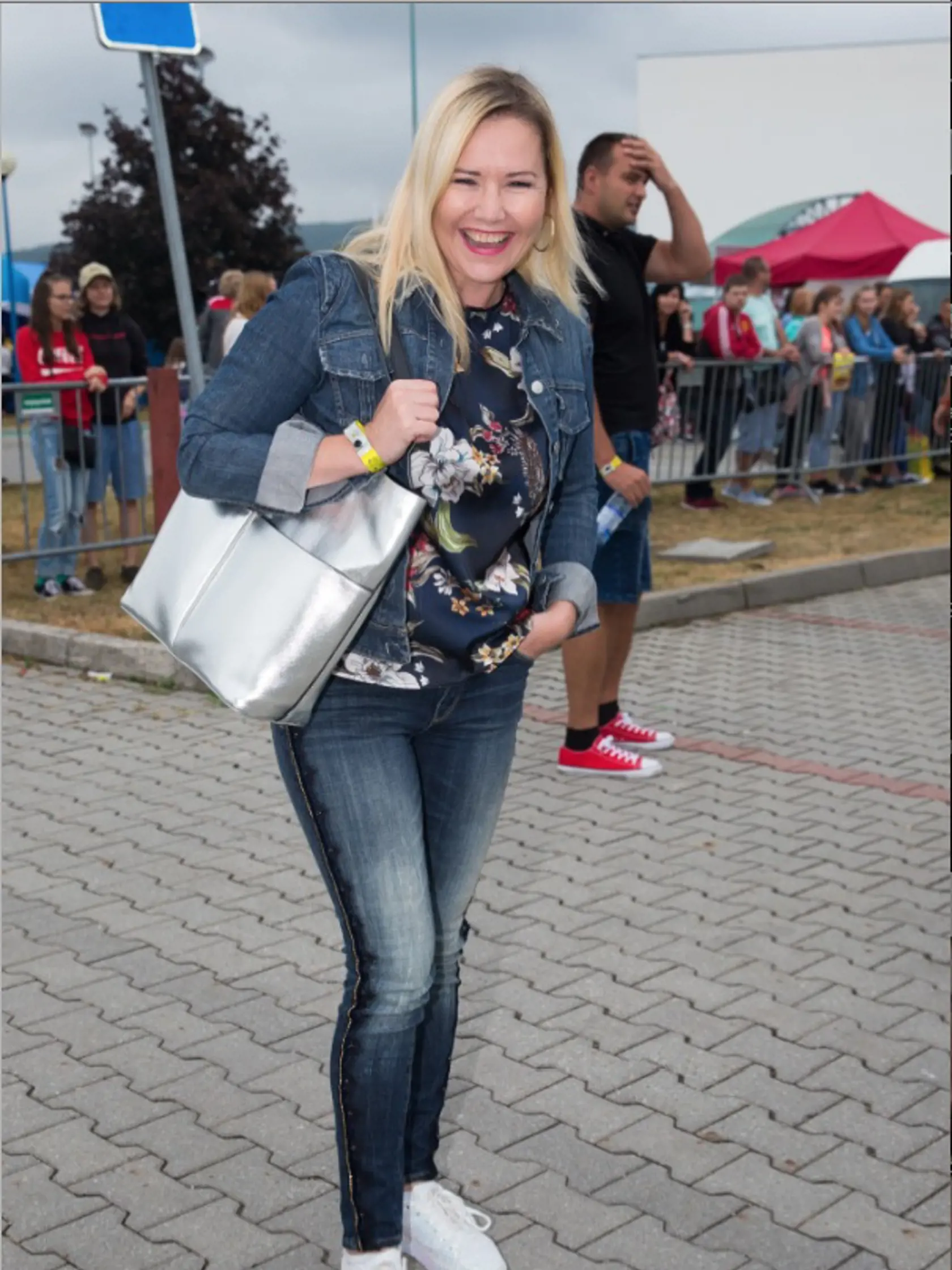 Herečka Zuzana Haasová.
