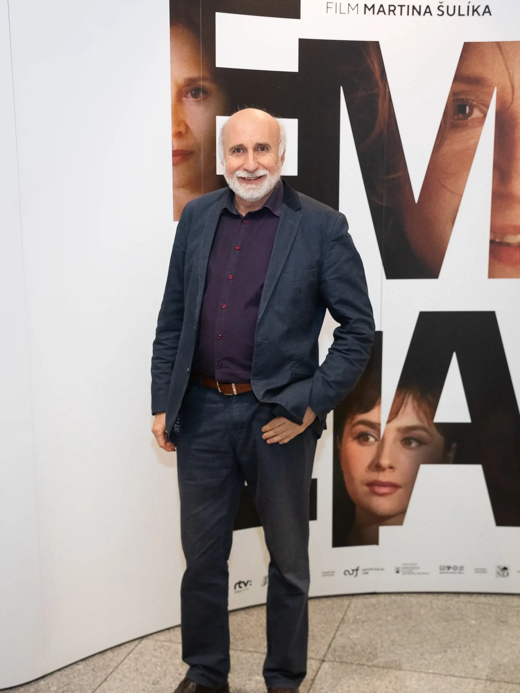 Slávnostná premiéra filmu Emília. Na snímke Peter Šimun.