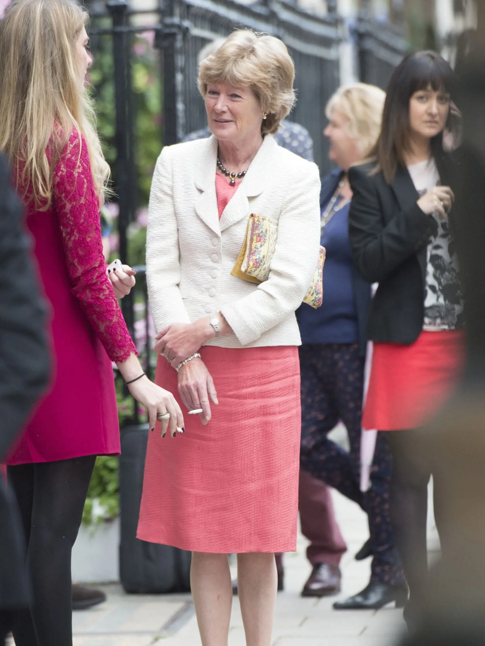 Lady Sarah McCorquodale, jedna z Dianiných sestrier. 