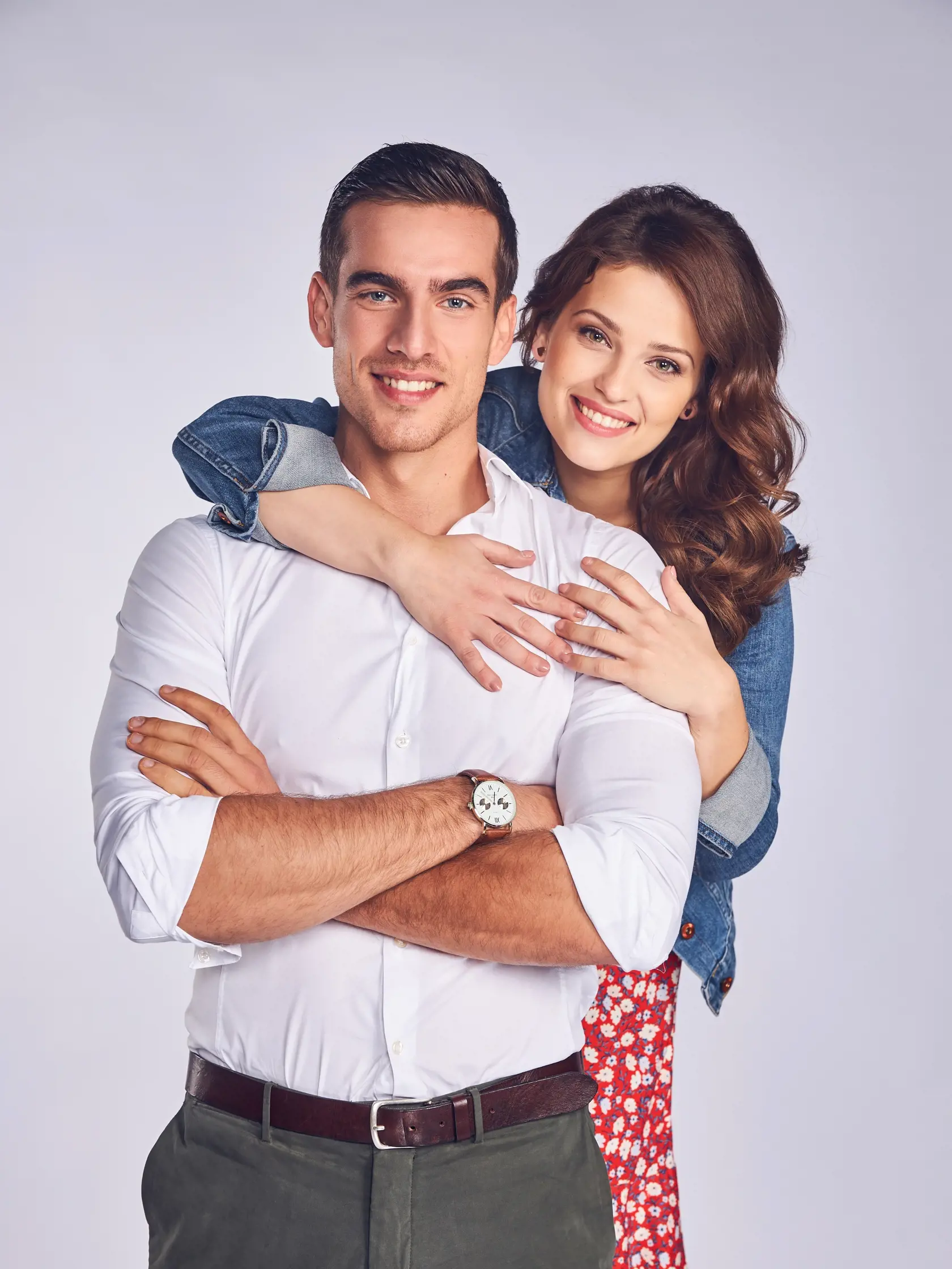 Nový markizácky seriál Mama na prenájom. Na snímke Martina Zábranská a Adam Bardy.