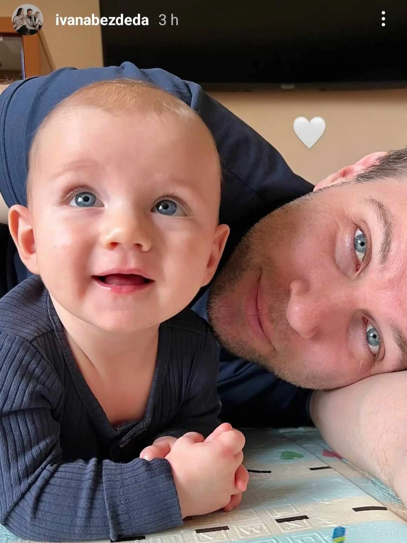 Tomáš Bezdeda so synom Eliášom. Pozrite, ako sa podobajú.