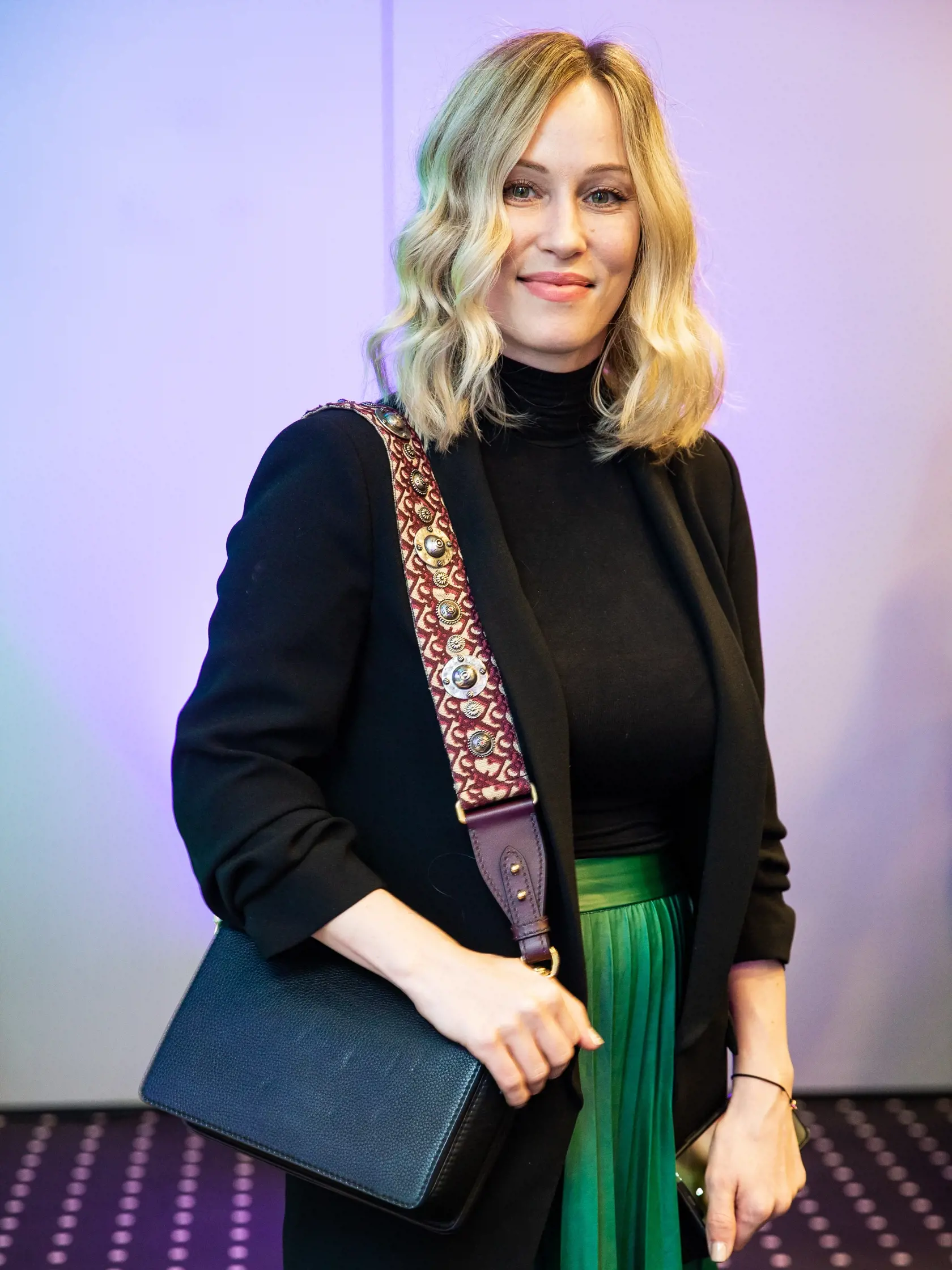 Tlačová konferencia zameraná na bezpečnosť detí na internete v jednom z bratislavských hotelov. Na snímke Katarína Jakeš.