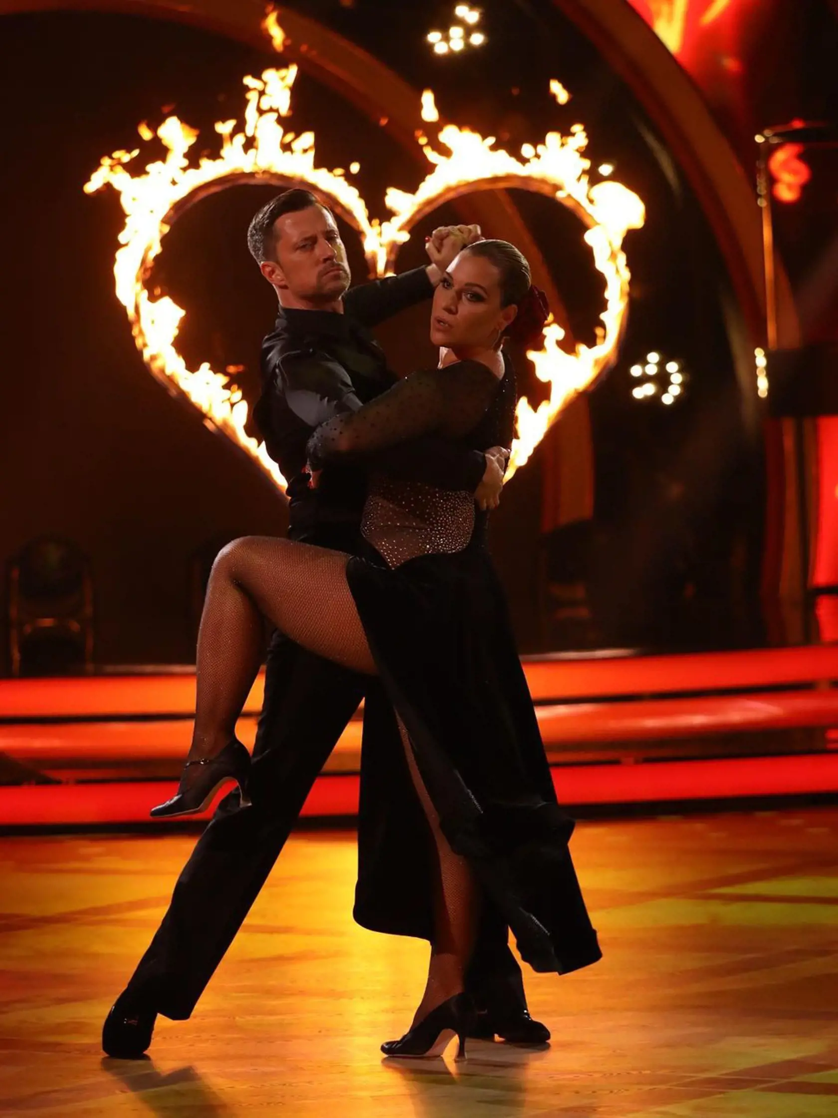 Dominika Cibulková si ohnivé tango užila v takýchto šatách.