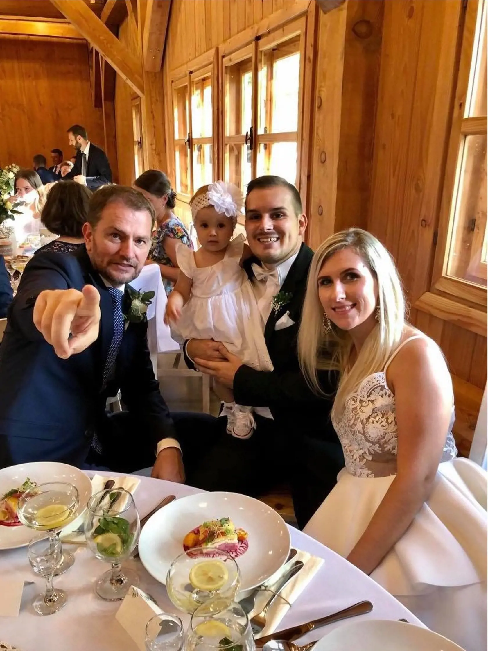 Predseda poslaneckého klubu OĽaNO Michal Šipoš si vzal priateľku Mariannu.