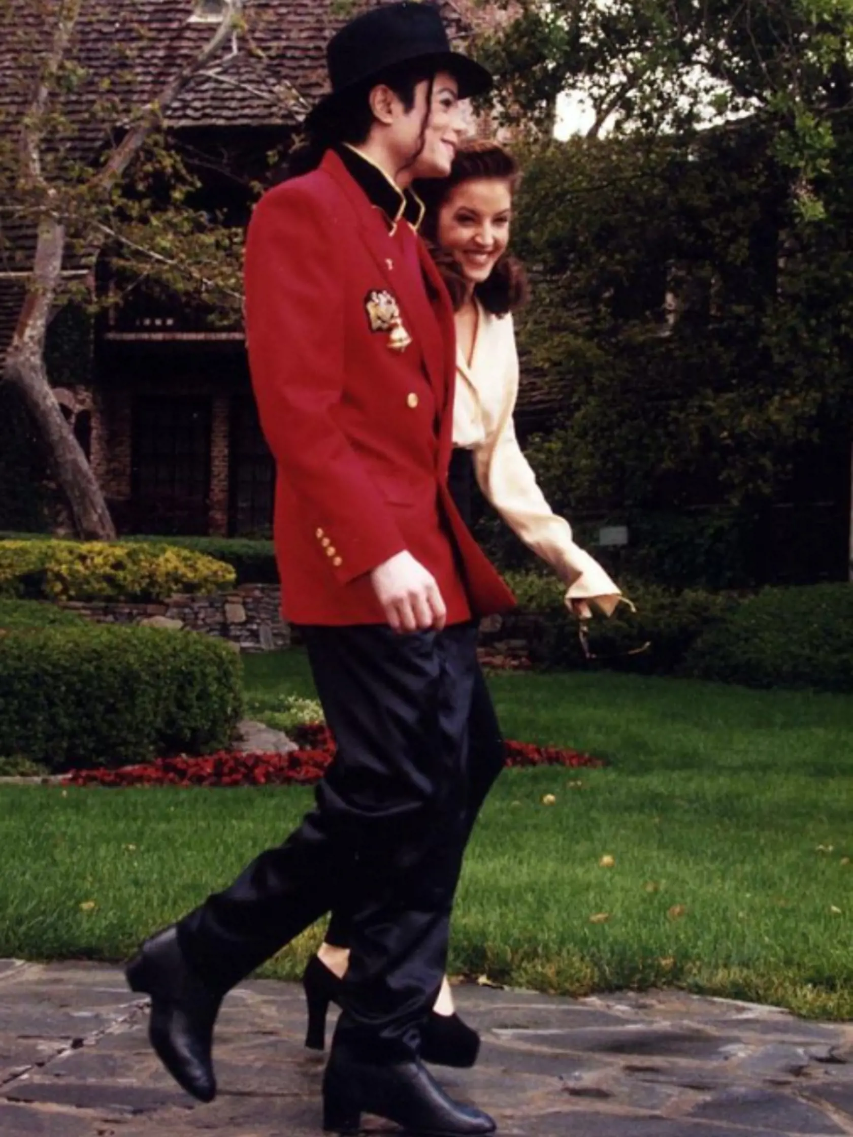 Michael Jackson a Lisa Marie Presley