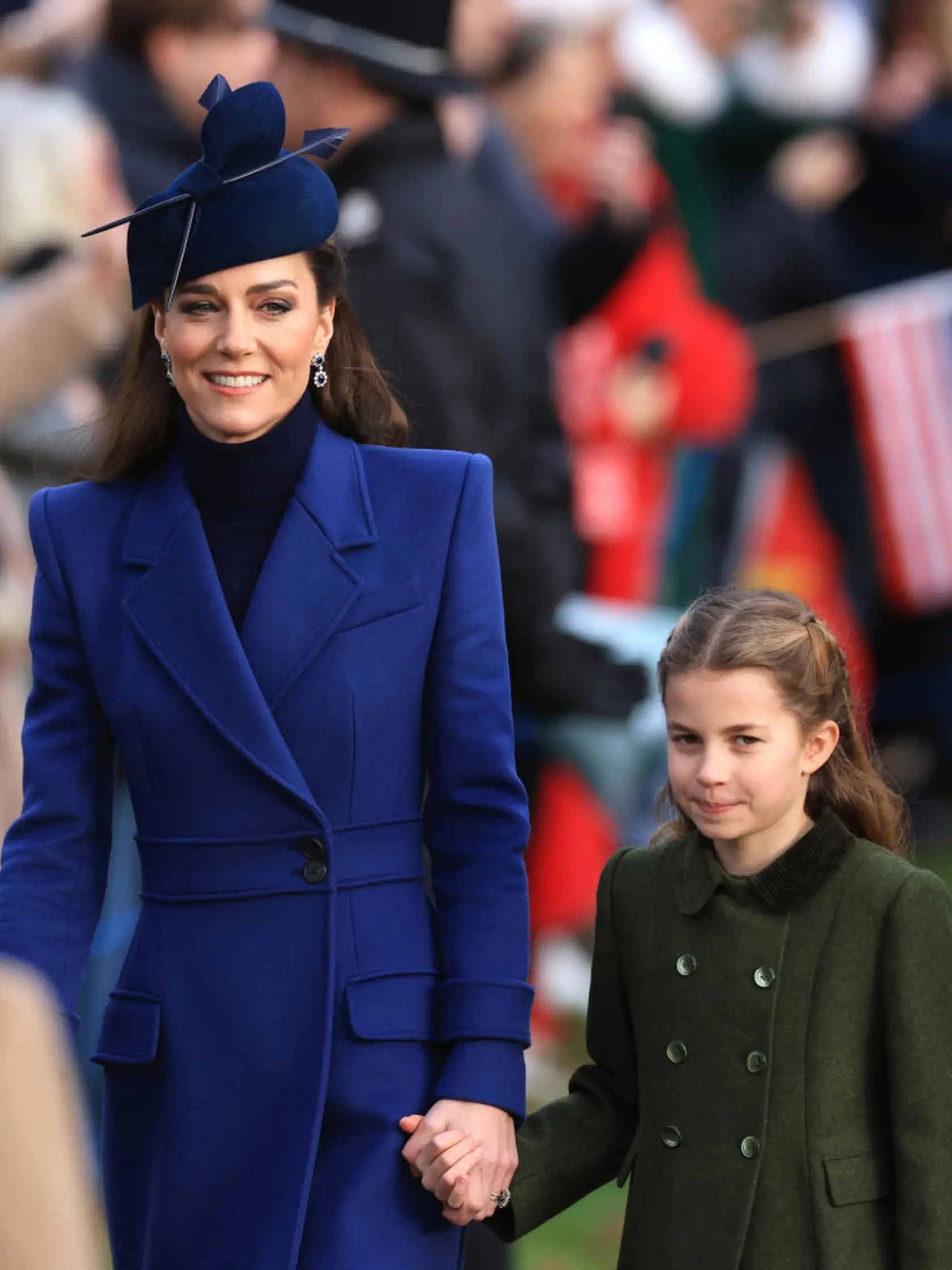 The British Royal Family Attend The Christmas Morning Service