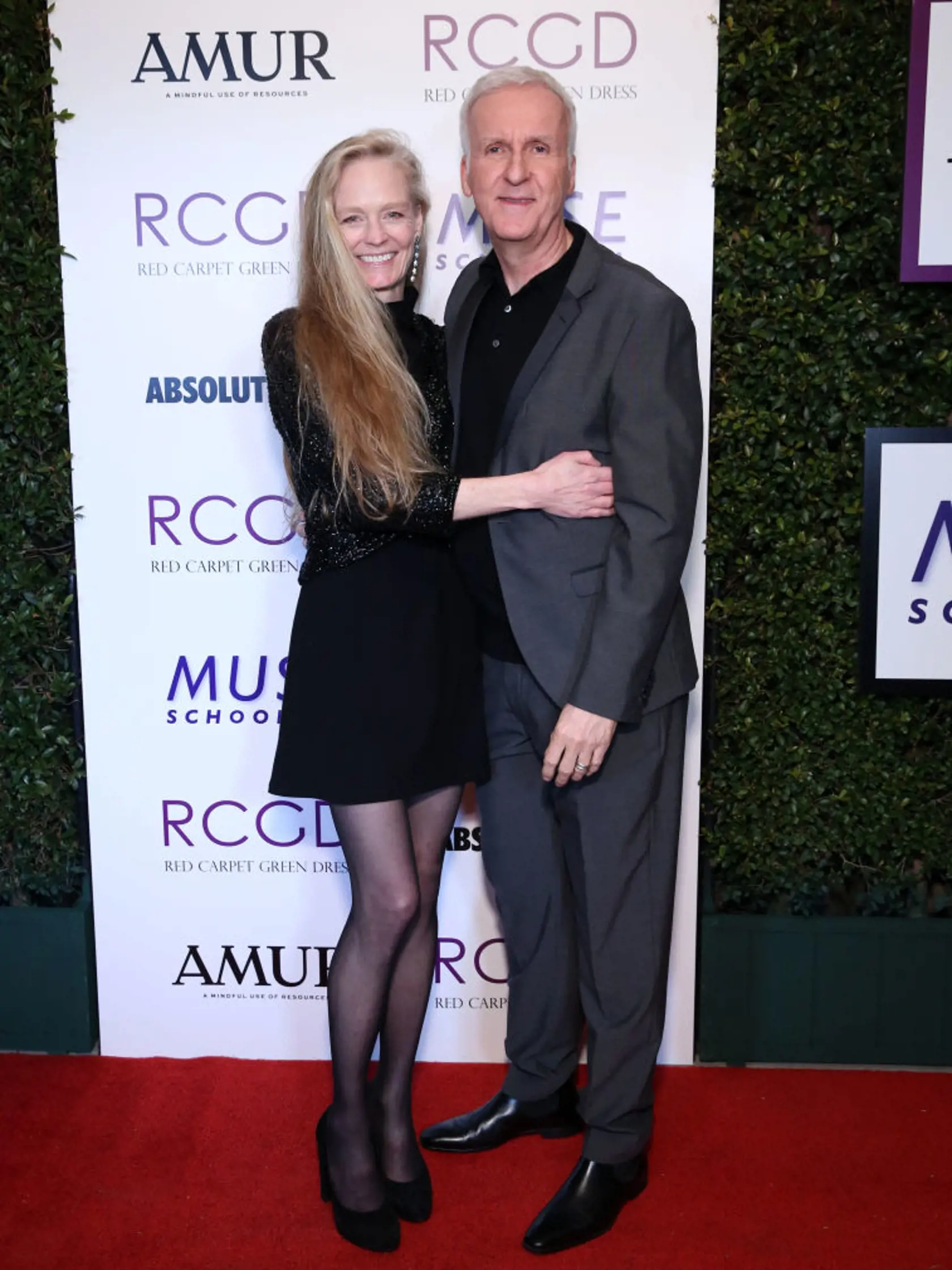 BEVERLY HILLS, CALIFORNIA - FEBRUARY 21: Suzy Amis Cameron Suzy Amis Cameron and James Cameron attend Suzy Amis Cameron's 10-Year Anniversary Of RCGD Celebration  on February 21, 2019 in Beverly Hills, California. (Photo by Robin Marchant/Getty Images for RCGD)