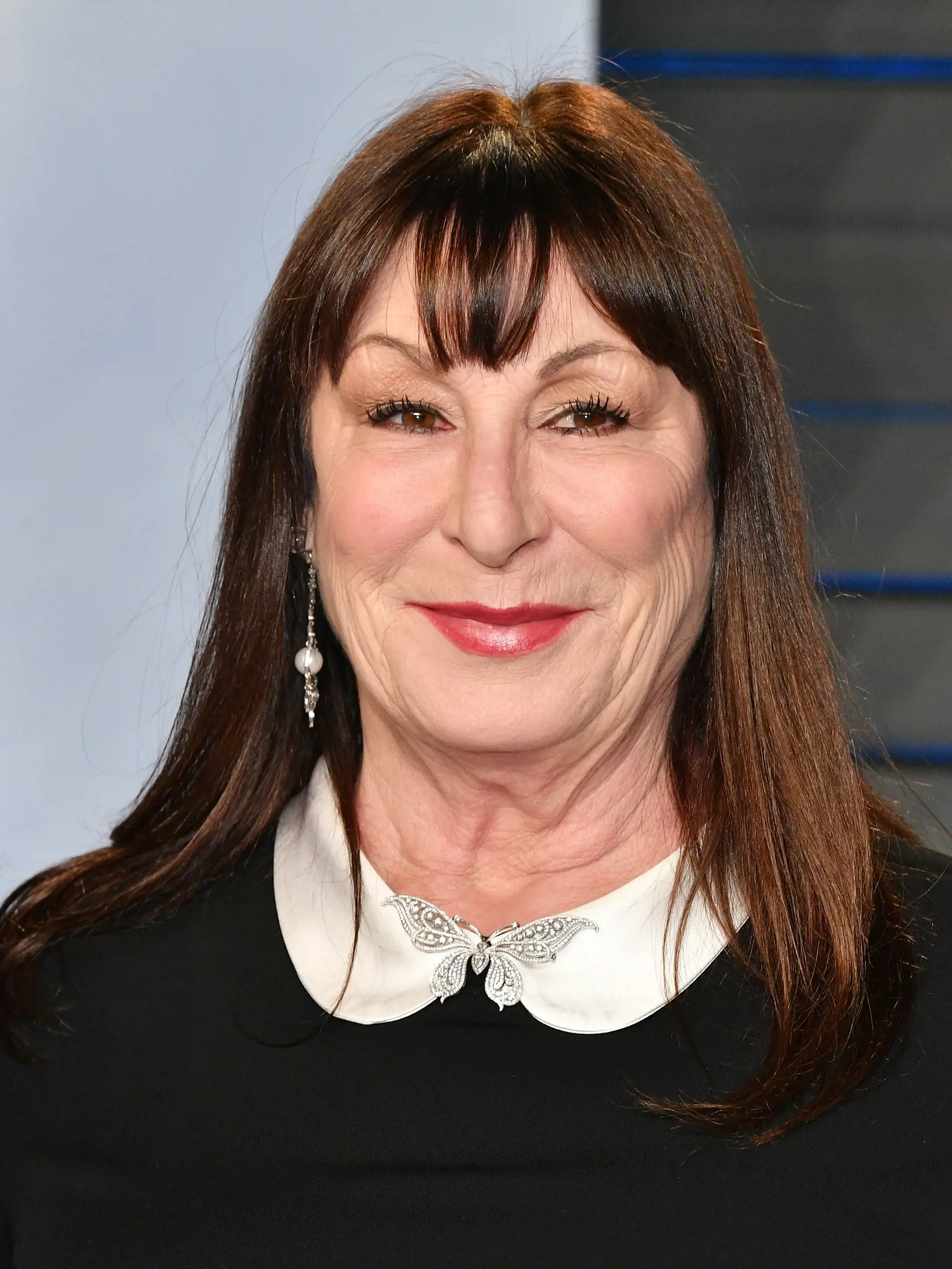 BEVERLY HILLS, CA - MARCH 04: Anjelica Huston attends the 2018 Vanity Fair Oscar Party hosted by Radhika Jones at Wallis Annenberg Center for the Performing Arts on March 4, 2018 in Beverly Hills, California.  (Photo by Dia Dipasupil/Getty Images)