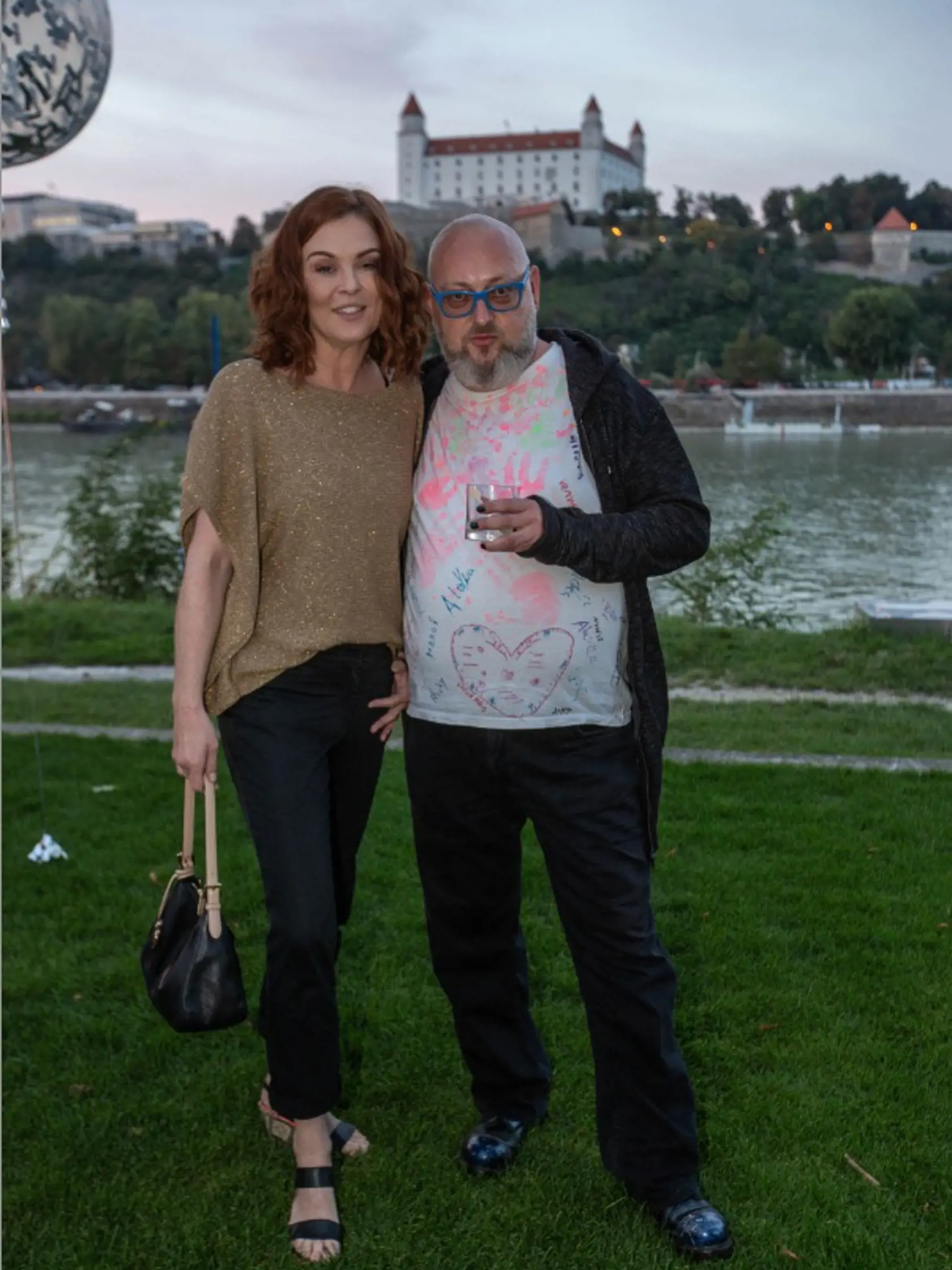 Herci Elena Podzámska a Marcel Nemec. 