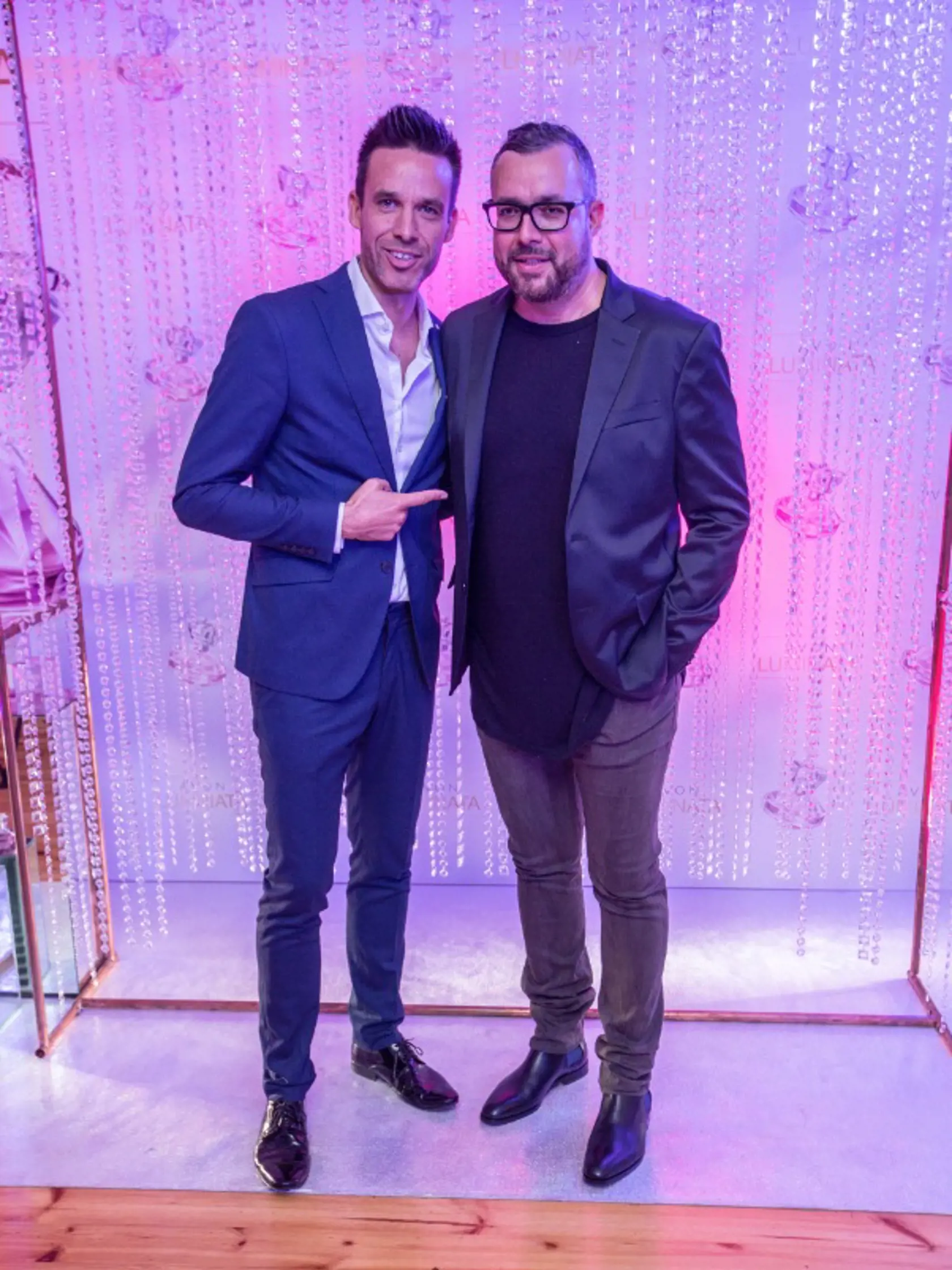 Roman Juraško a riaditeľ marketingu a PR Markízy Michal Borec. 