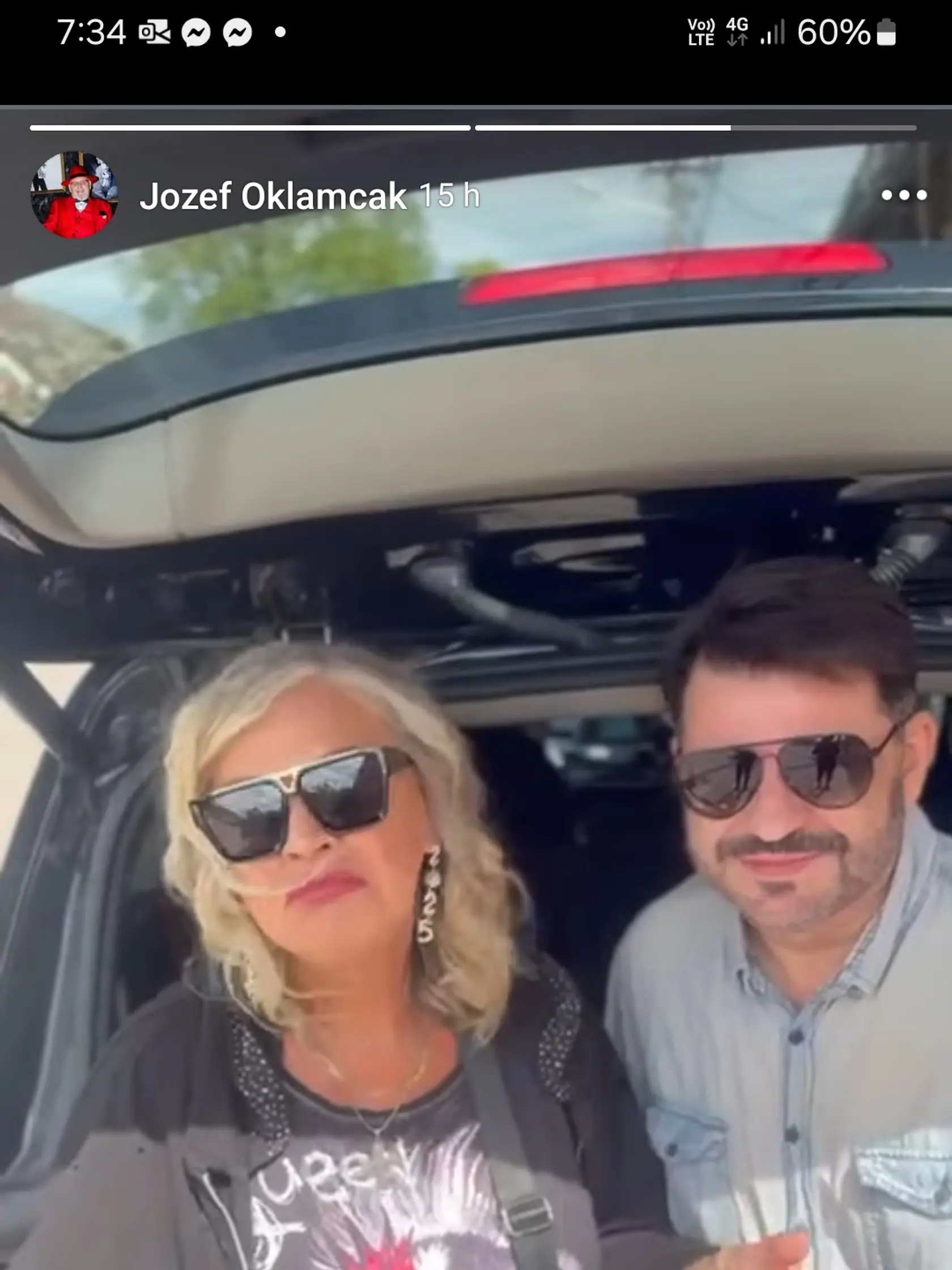 Noro Meszaros a Eva Máziková poslali Jozefovi Oklamčákovi narodeninový odkaz.
