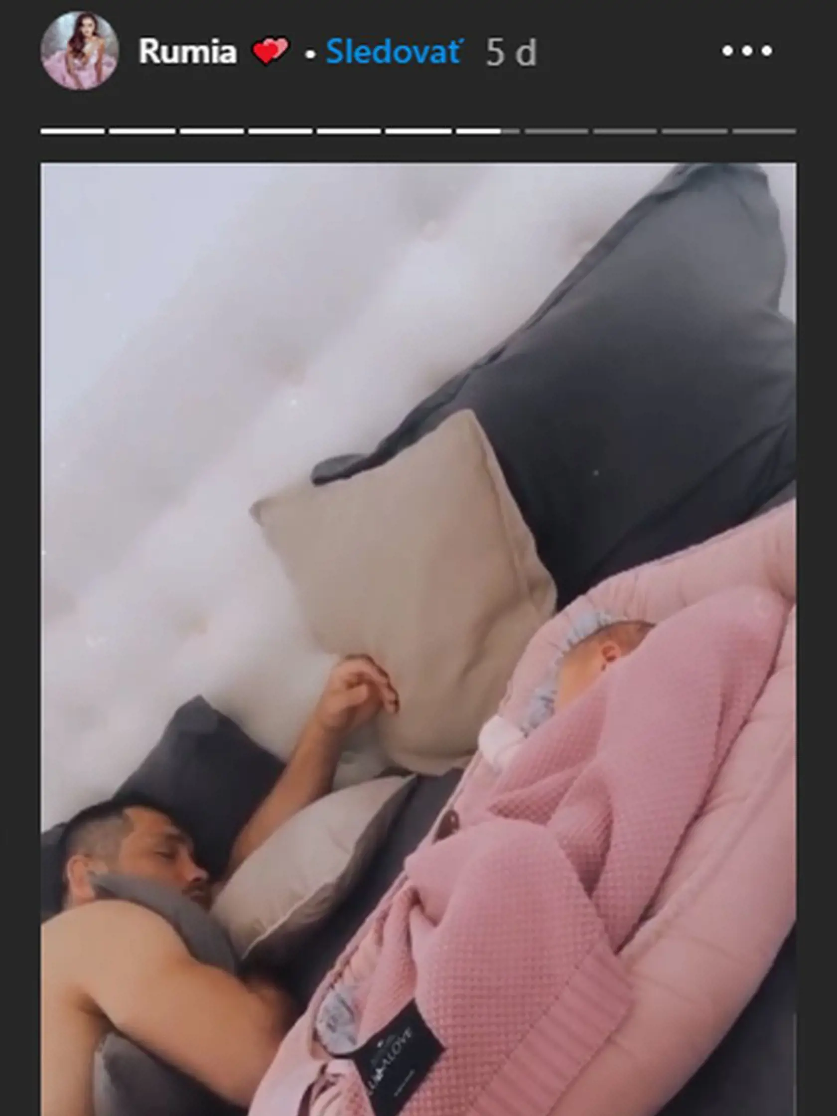 Dcérka Moniky Bagárovej Rumia
