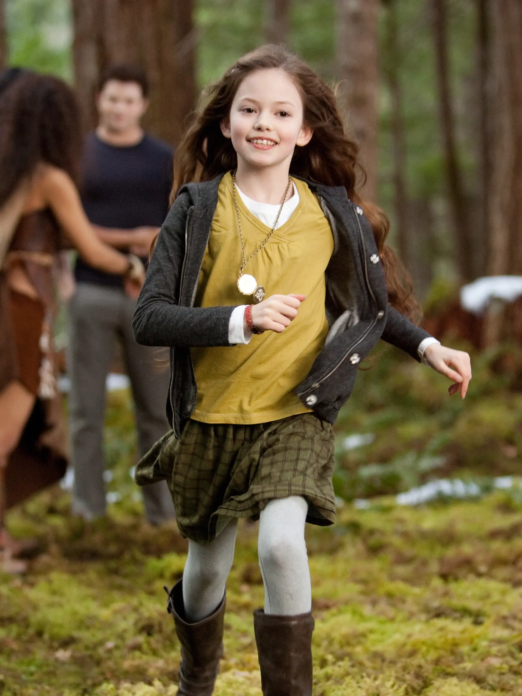 Takto vyzerala herečka Mackenzie Foy v čase nakrúcania poslednej časti Súmraku.