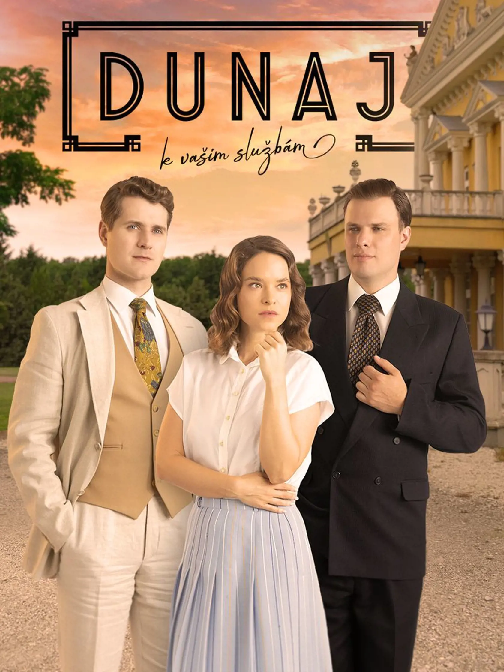 Milostný trojuholník v Dunaji.