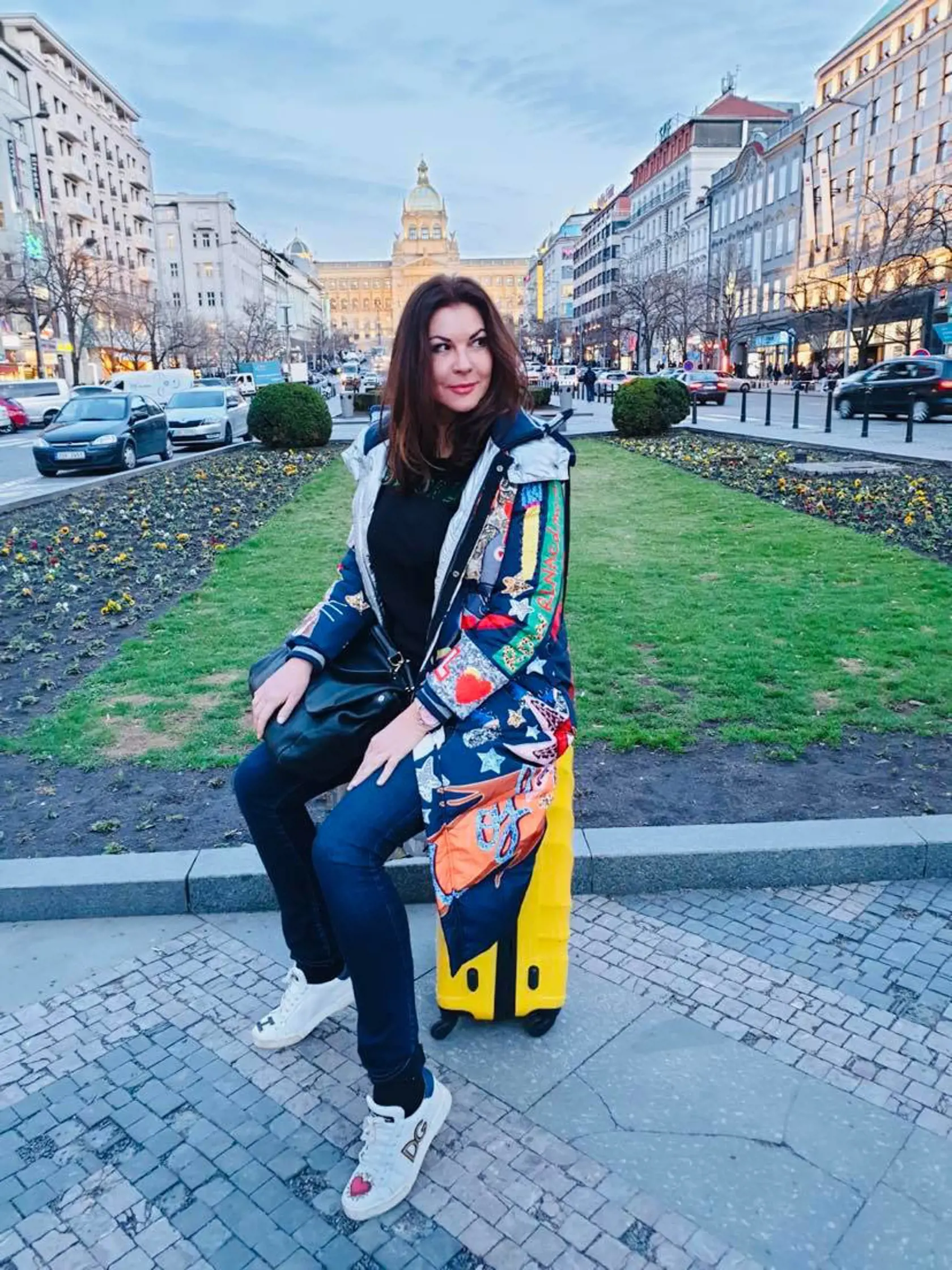 Andrea Tatarková: Ráno na Václavskom námestí.