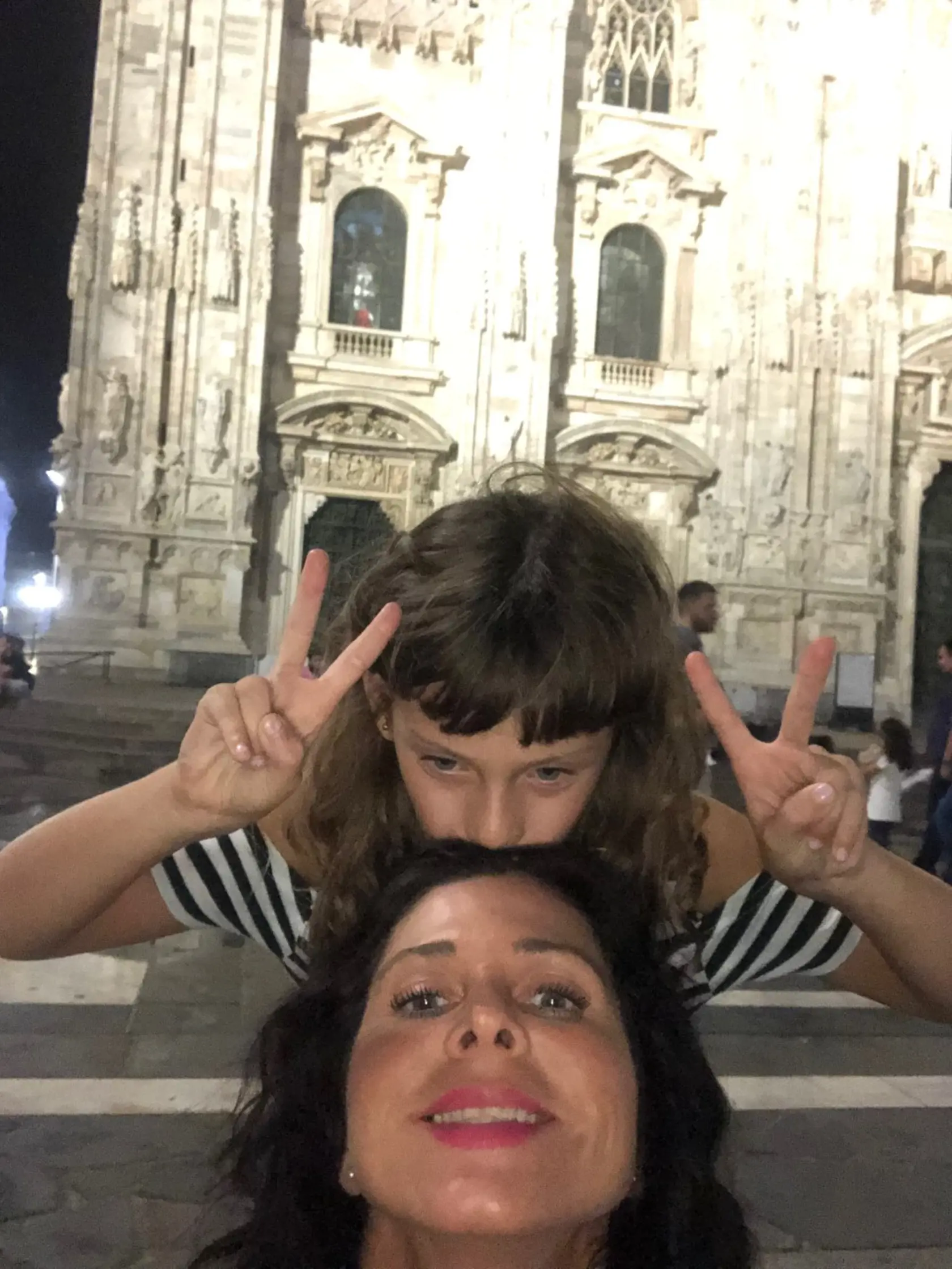 Taliansko 2019: Andrea Ziegler s dcérou si vedia leto poriadne užiť. (archívne foto)
