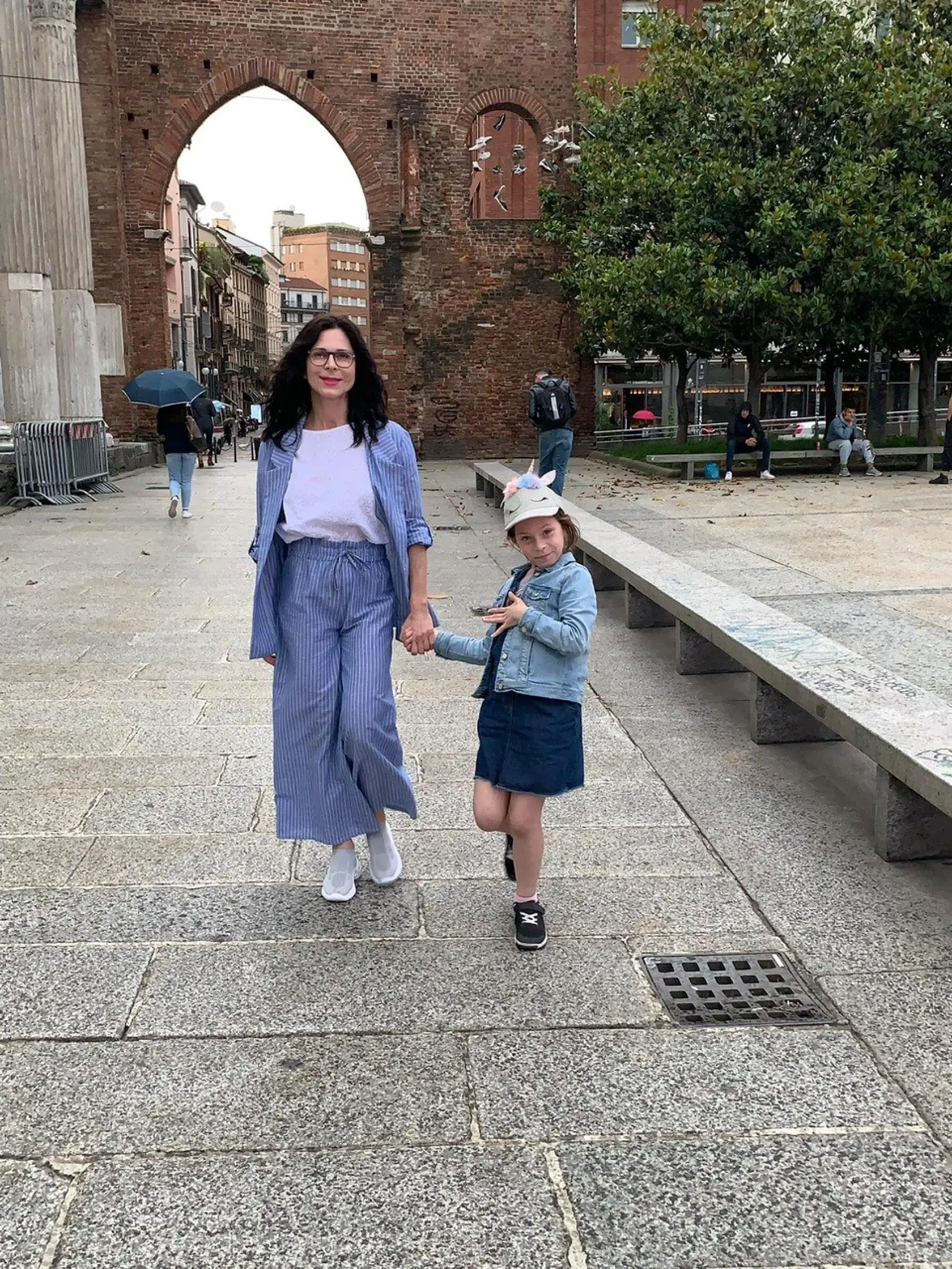 Miláno máj 2019: Mama s dcérou Ziegler, si to vedia poriadne užiť. (archívne foto)