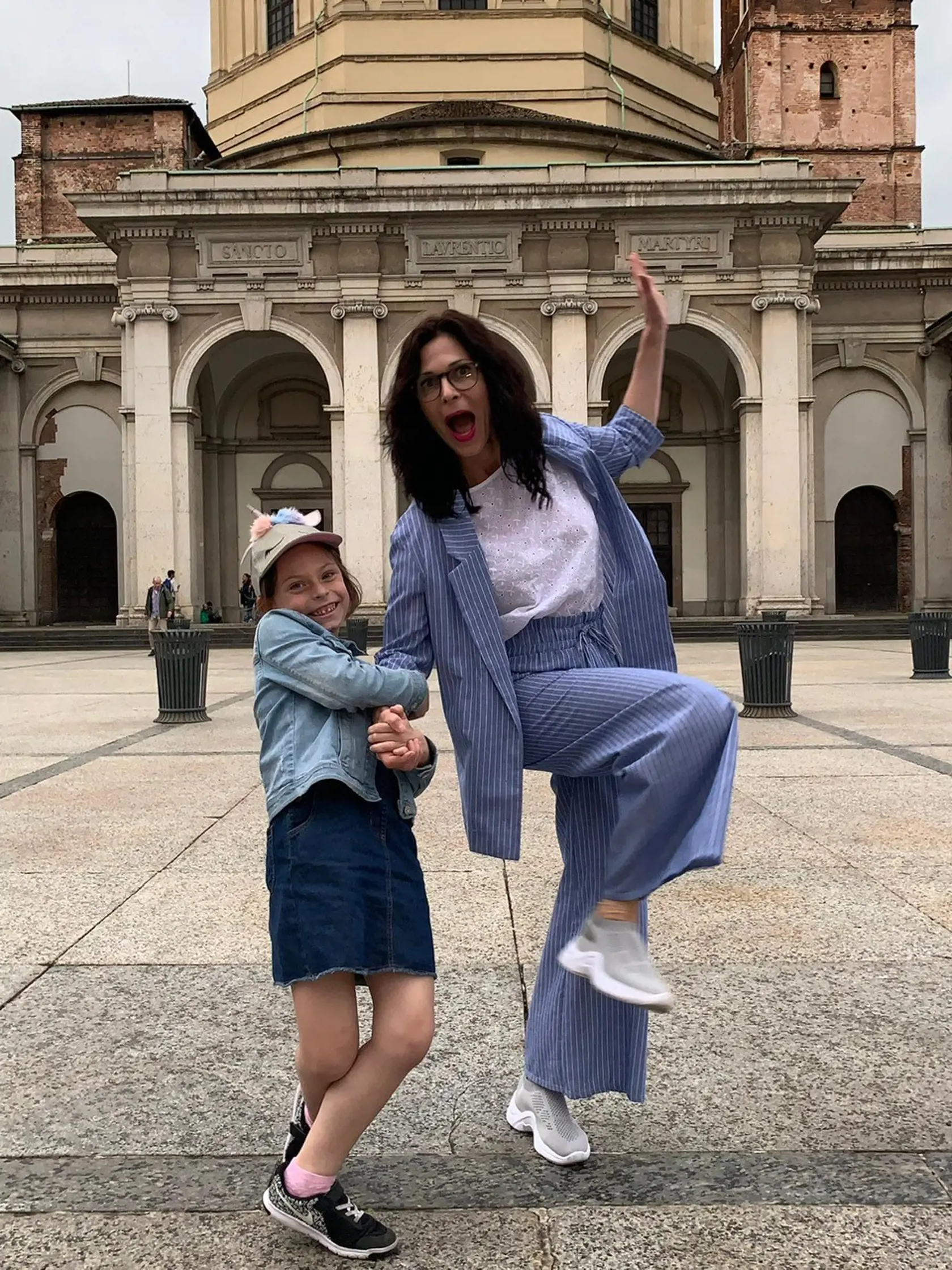 Miláno máj 2019:  Mama s dcérou Ziegler, si to vedia poriadne užiť. (archívne foto)