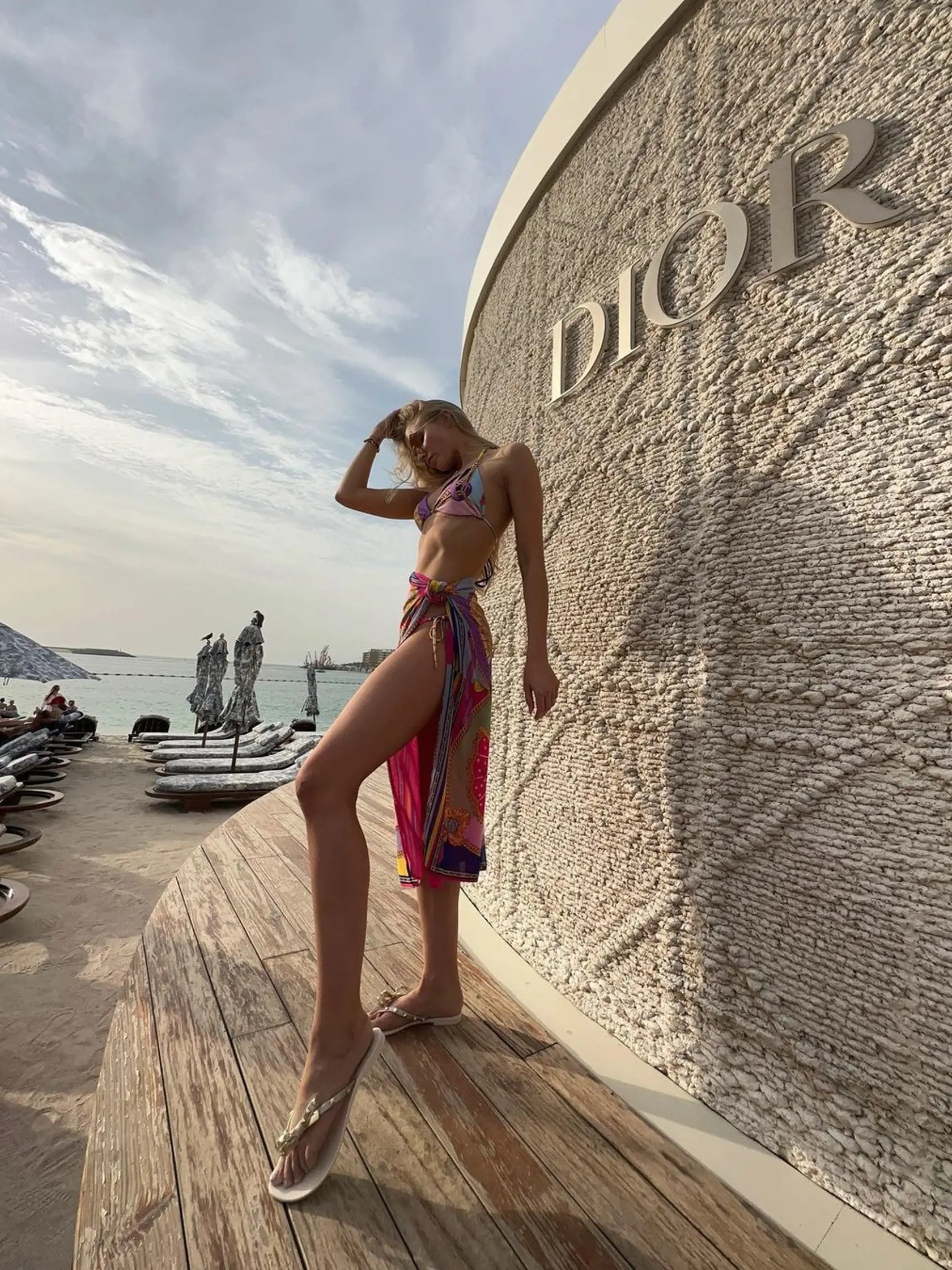 Alexandra Horňáková v Dubaji.