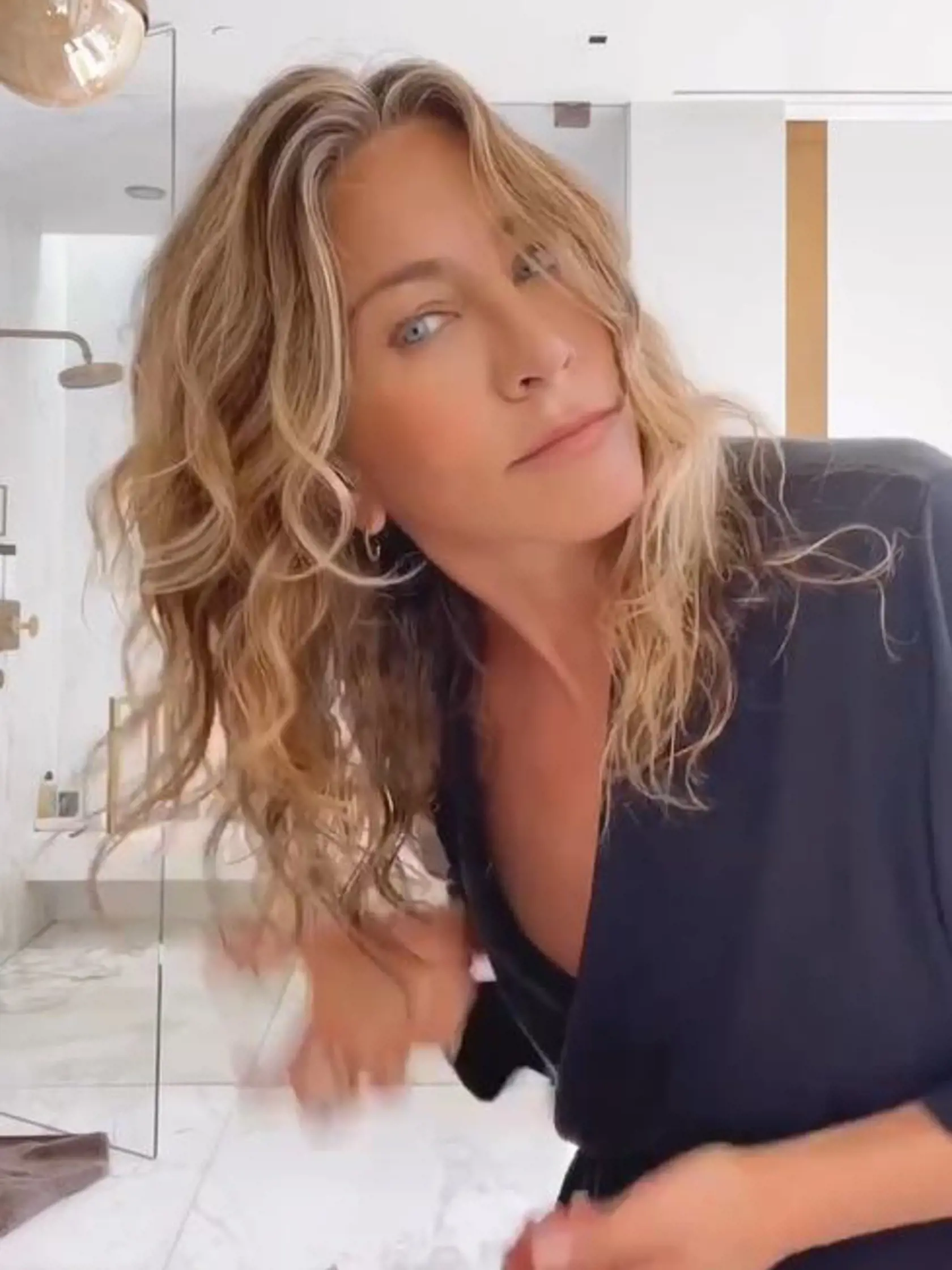 Kúpeľňa Jennifer Aniston.