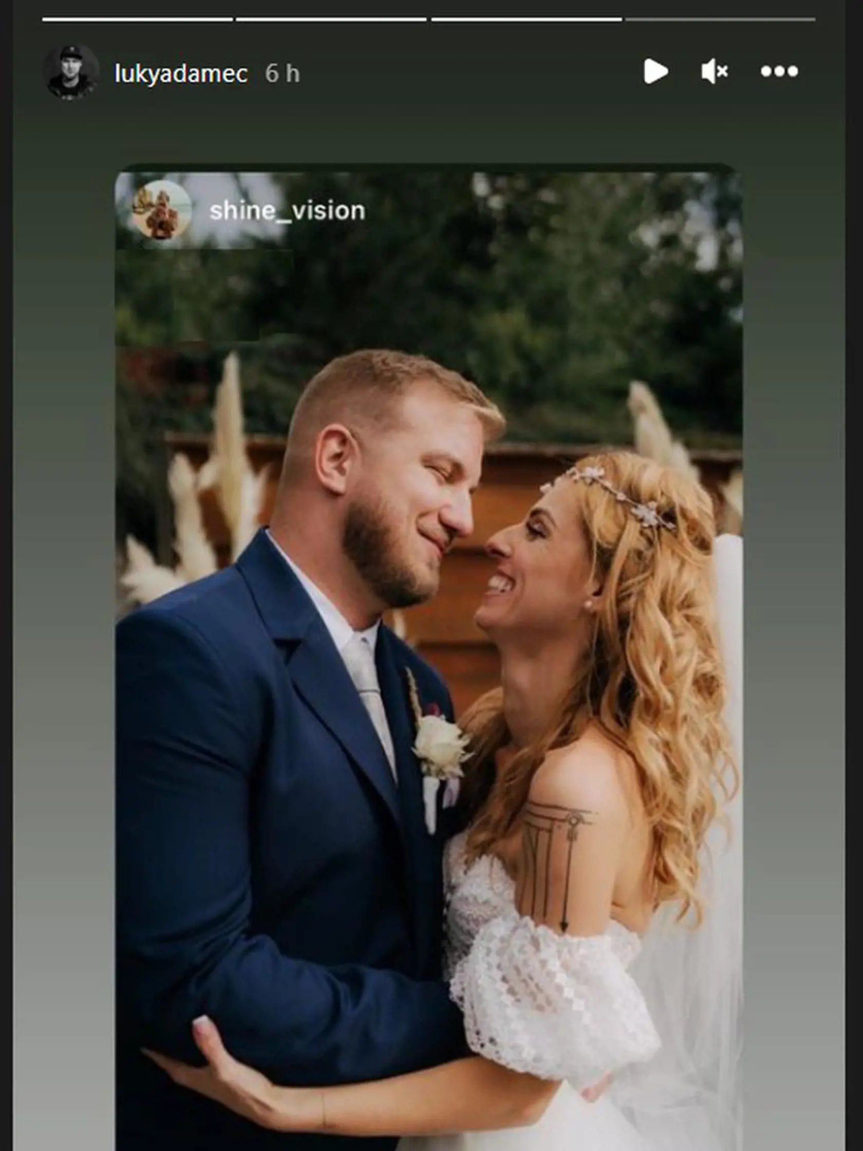 Lukáš Adamec a jeho druhá svadba