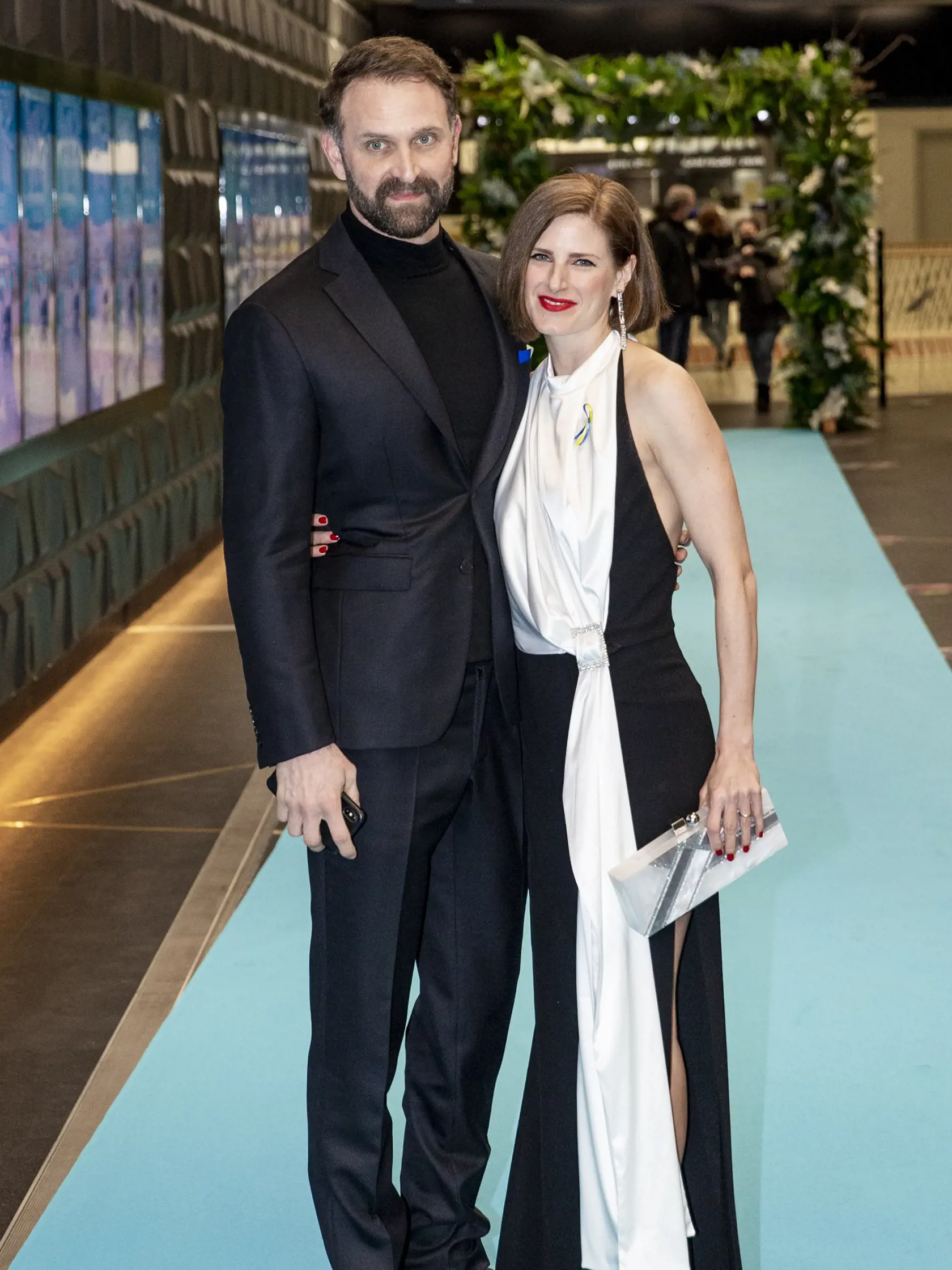 Premiera nového filmu “Šťastný nový rok 2”. Na snímke je Tomáš Maštalír s manželkou Kristínou. 