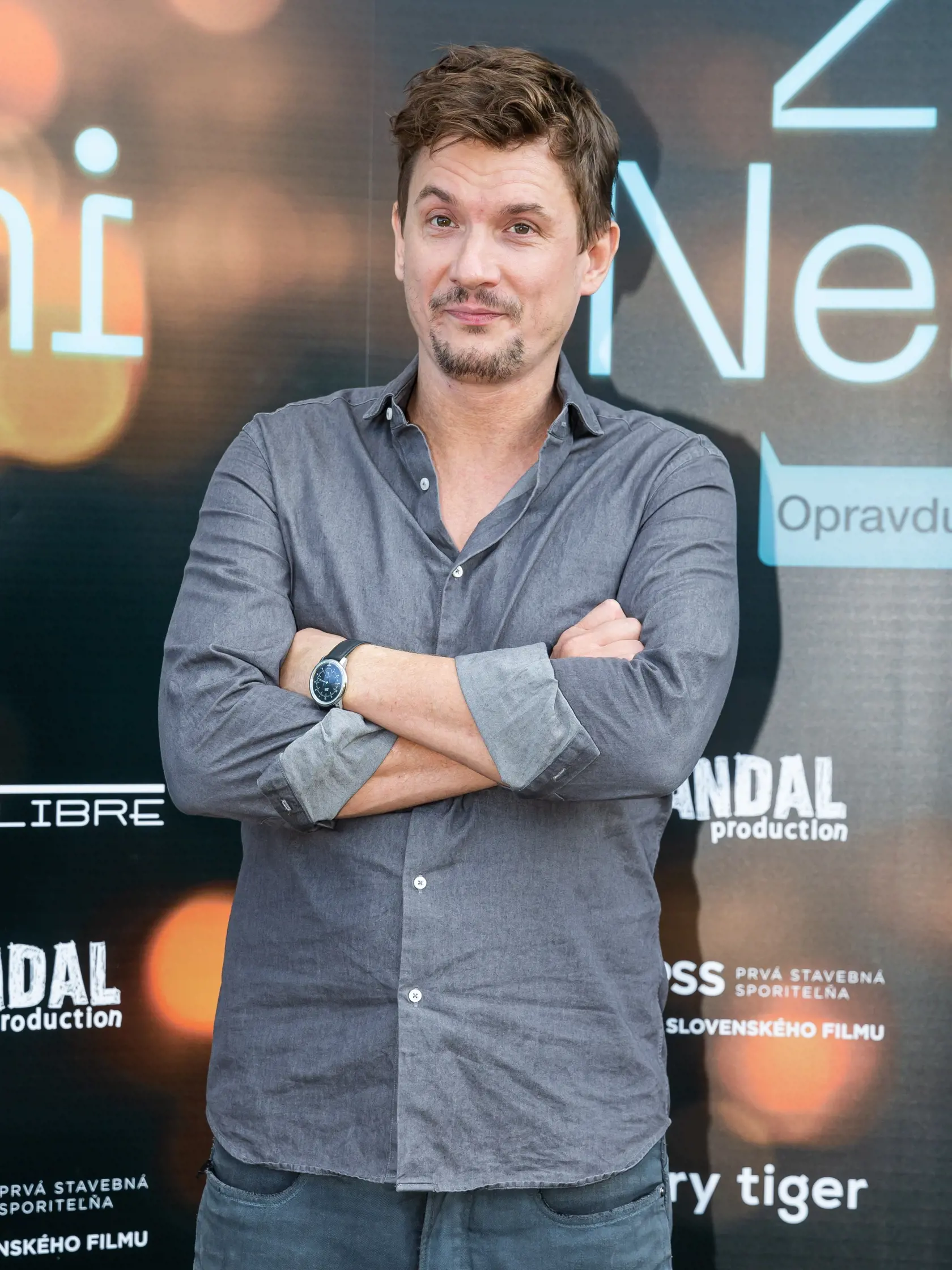 Tlačovka k novému seriálu "Známi neznámi" v jednom z bratislavských hotelov. Na snímke Tomáš Měcháček.
