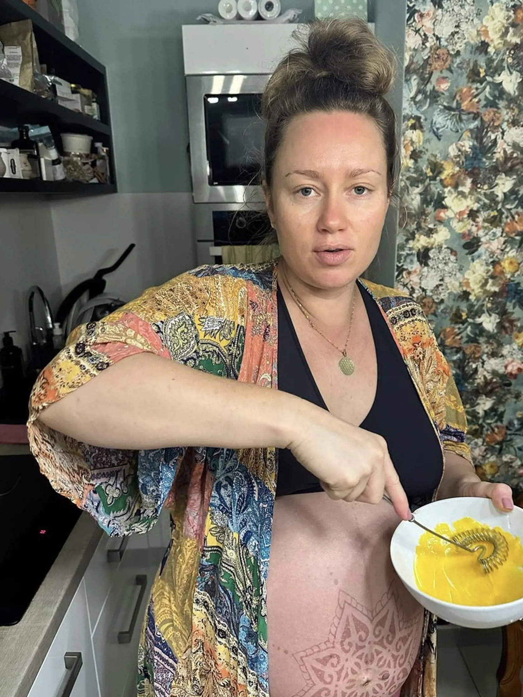 Tehotná Natália Puklušová.