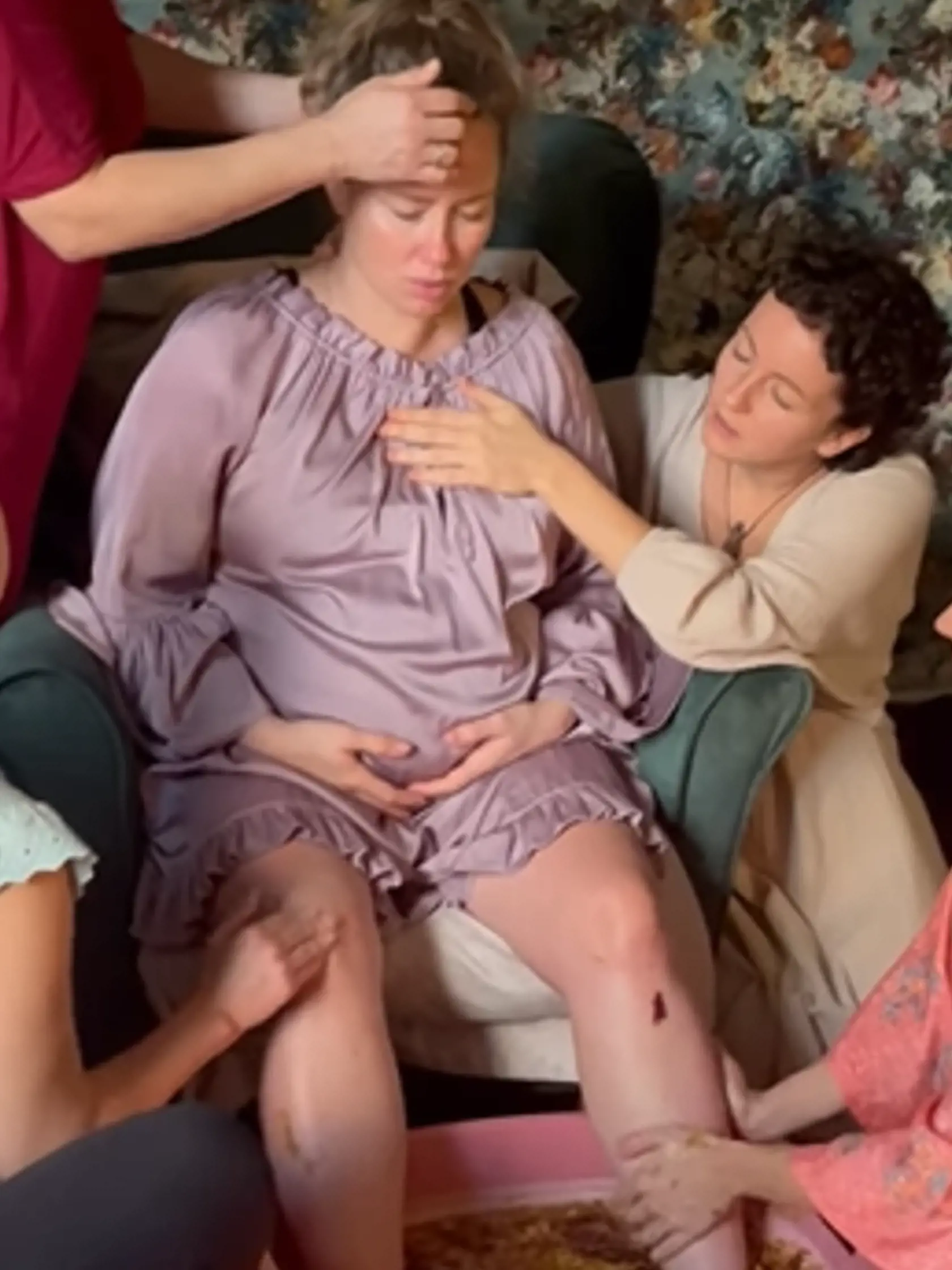 Natália Puklušová absolvovala predpôrodný rituál.
