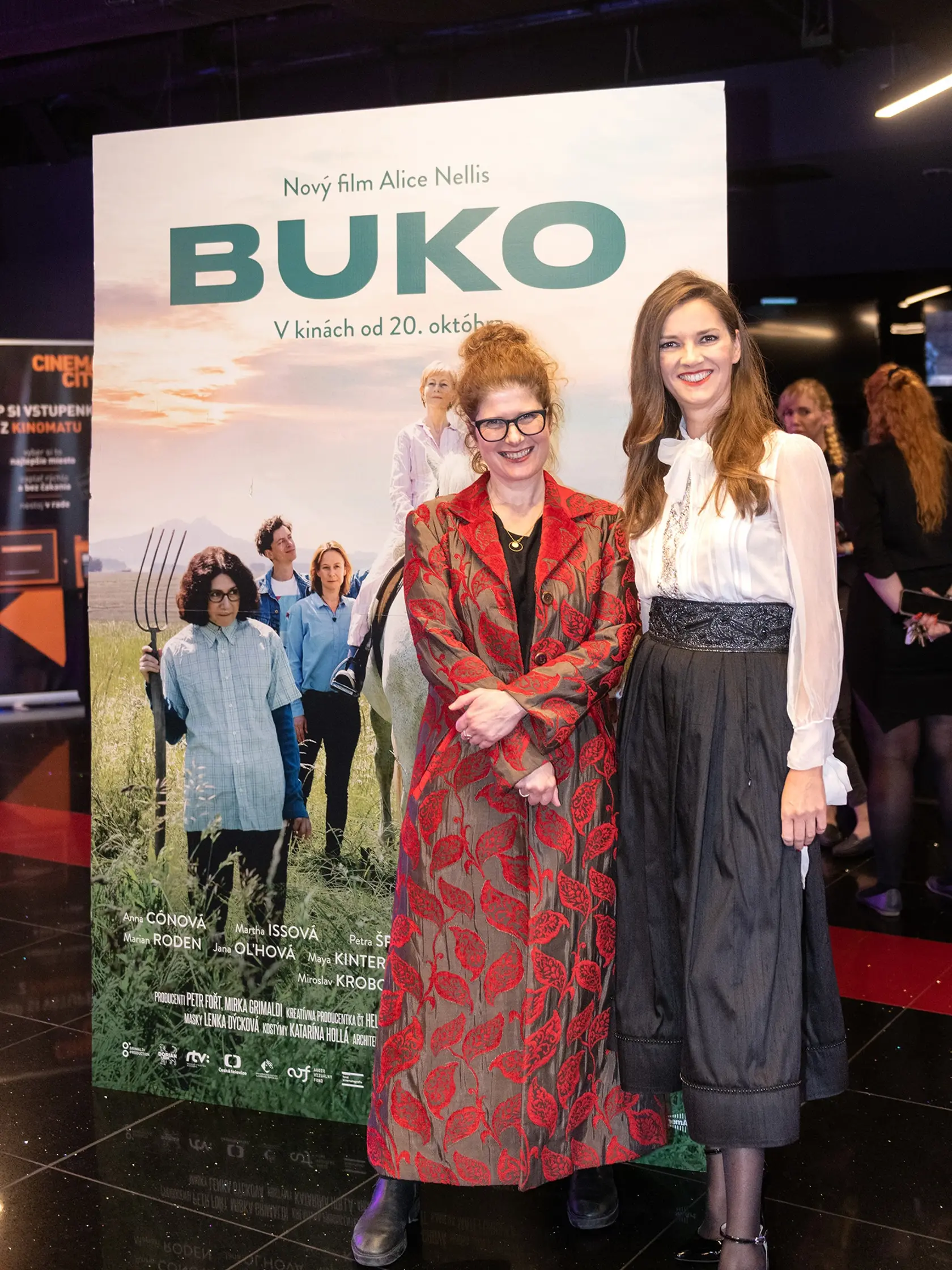 Premiéru si nenechala ujsť ani moderátorka Hana Rapantová.