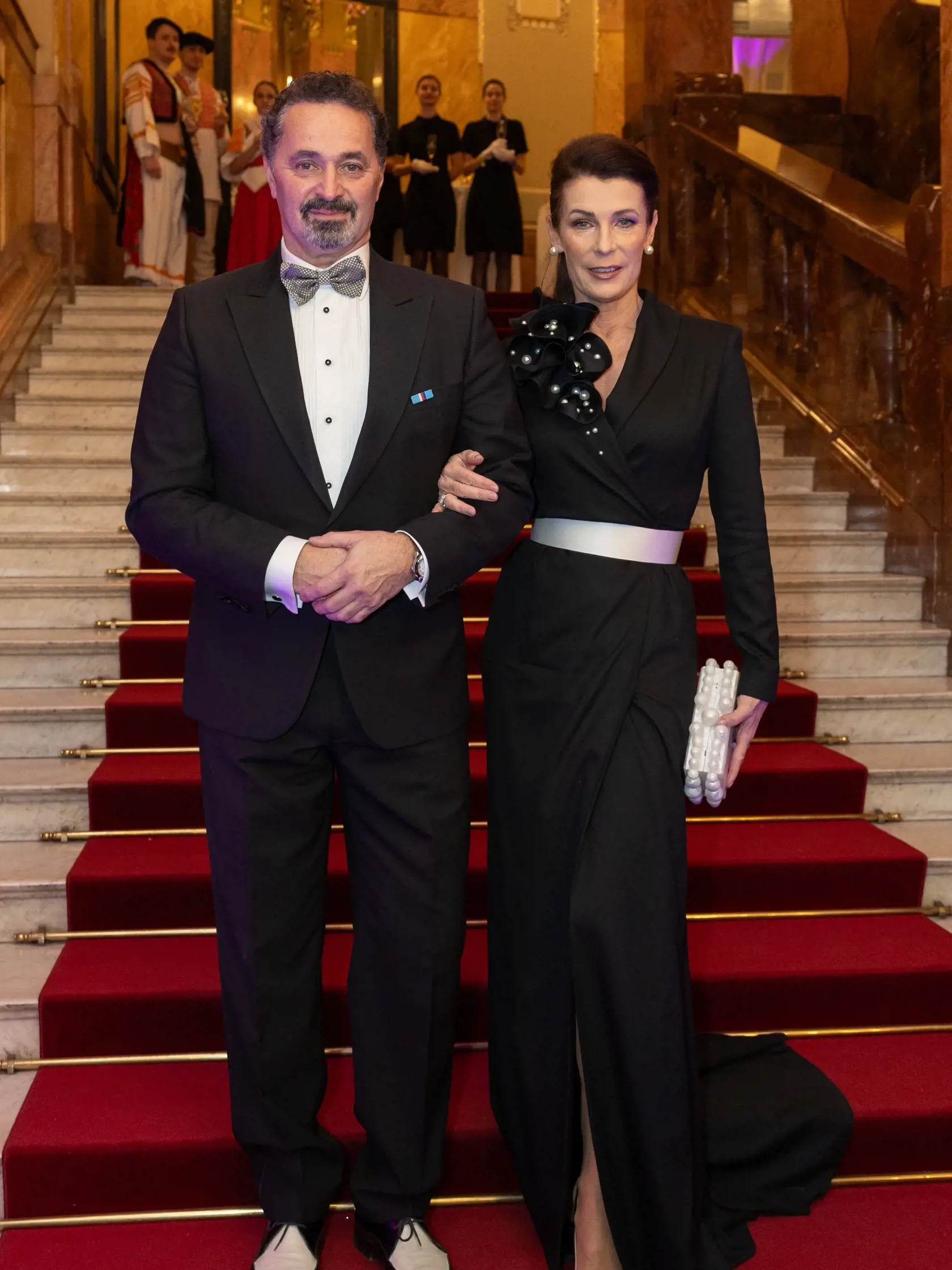 Herec Martin Dejdar s manželkou.