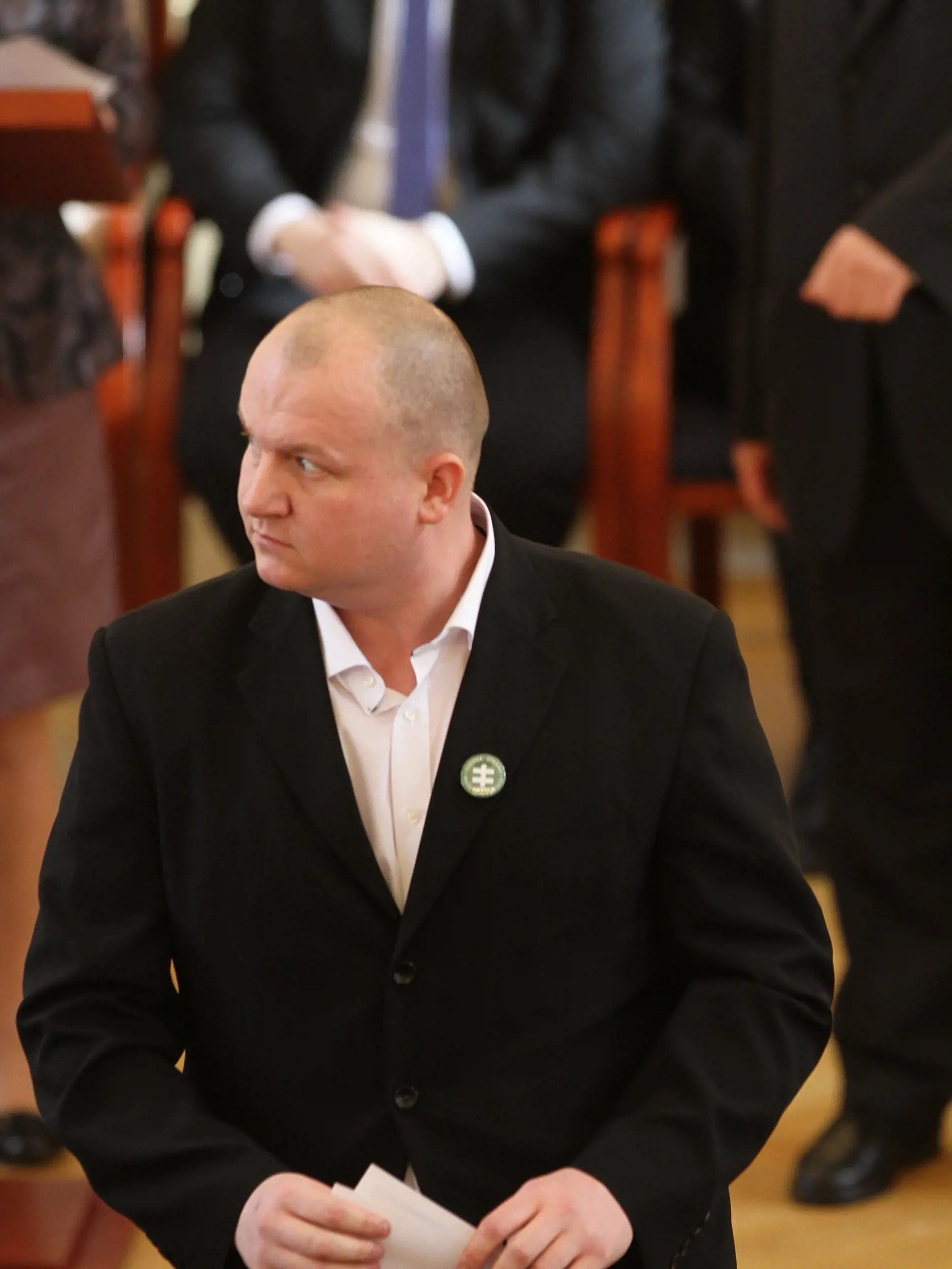 Poslanca NR SR za ĽSNS Petra Krupu dnes na proteste podľa Kotlebu zadržala polícia.