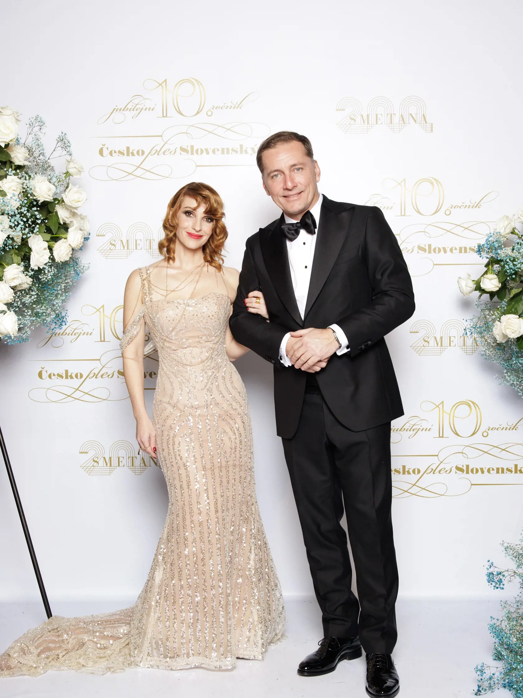 Moderátori večera Vica Kerekes a Petr Vondráček.