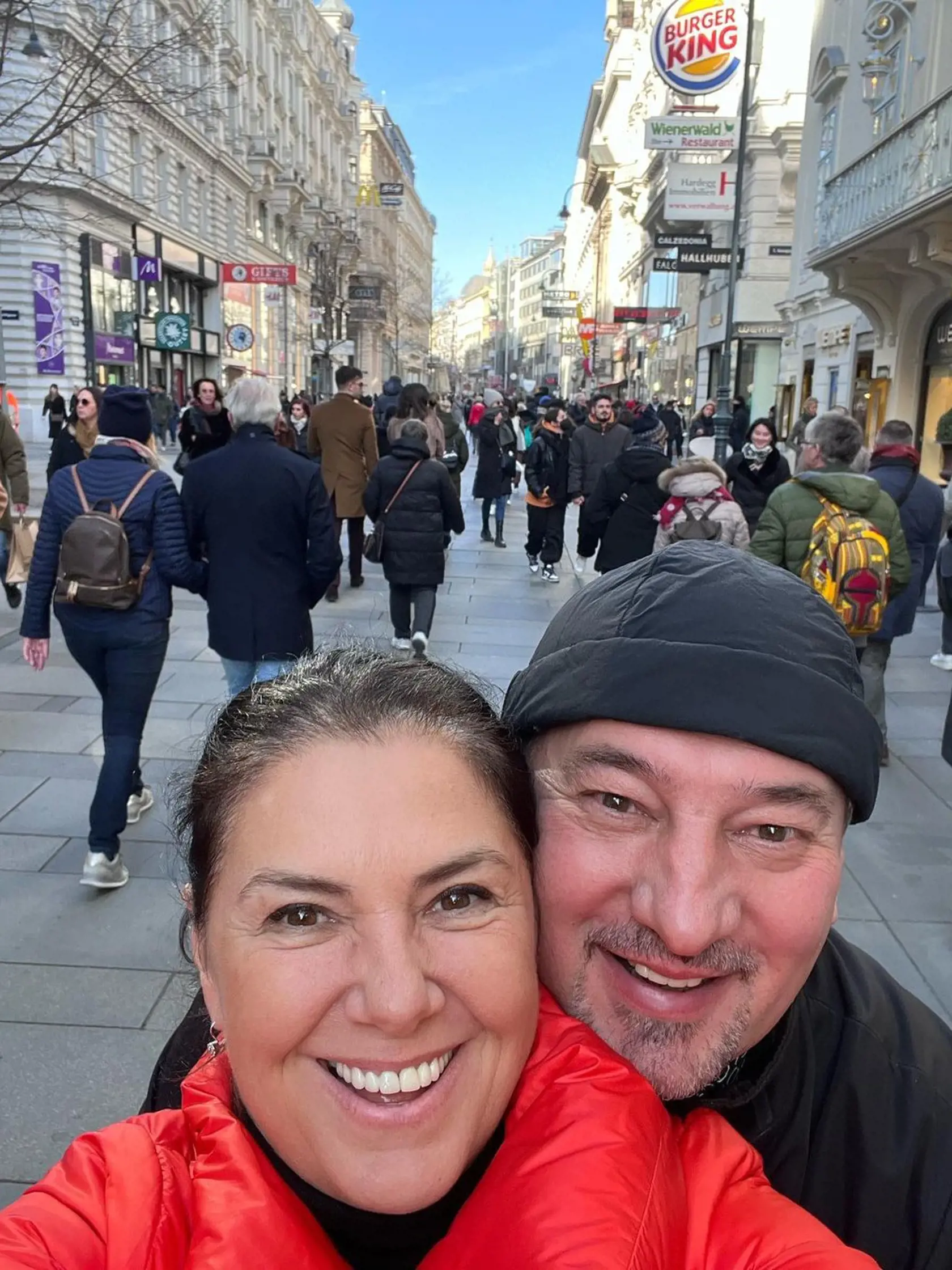 Iveta Malachovská s manželom.