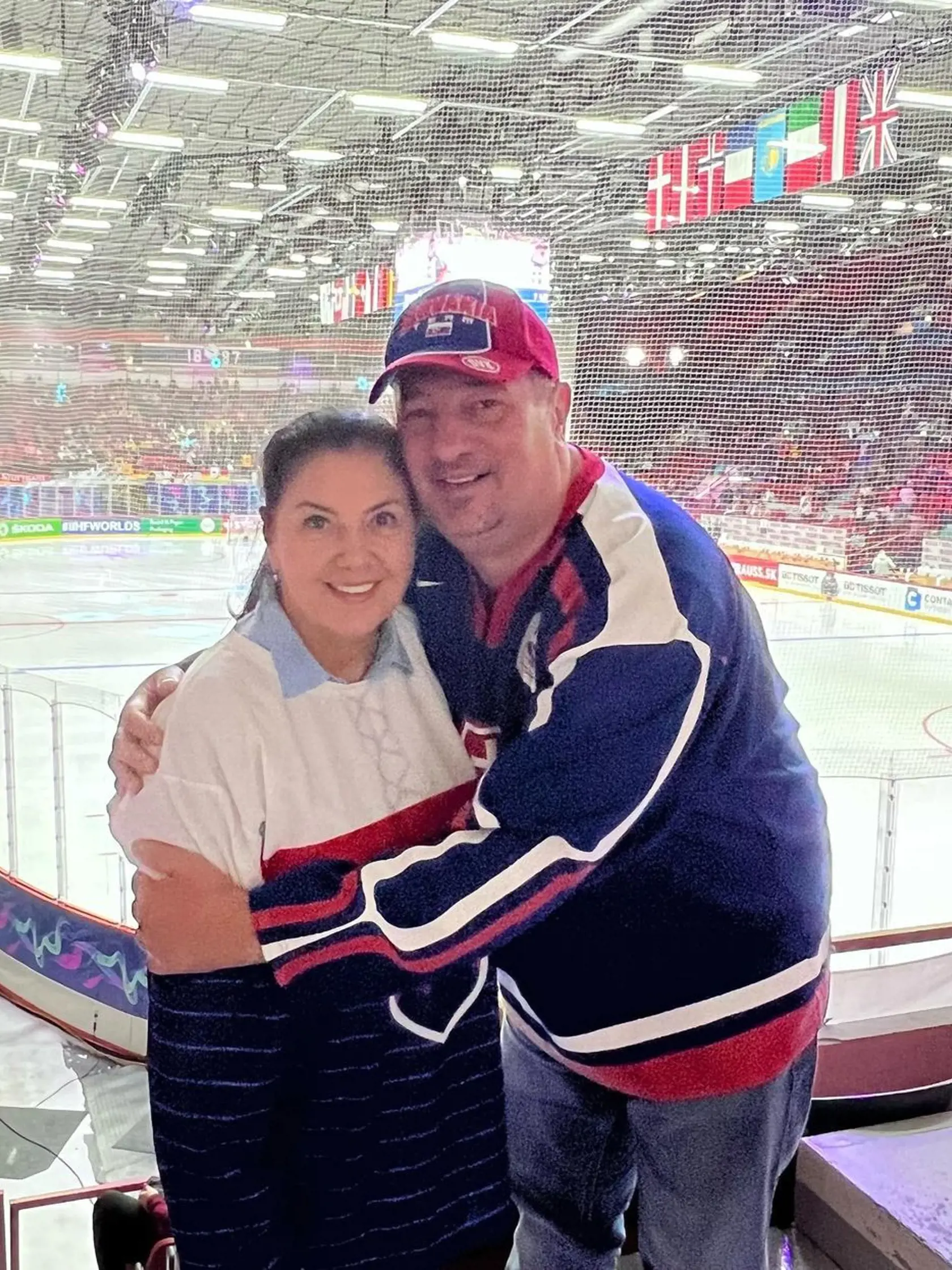 Iveta Malachovská s manželom.