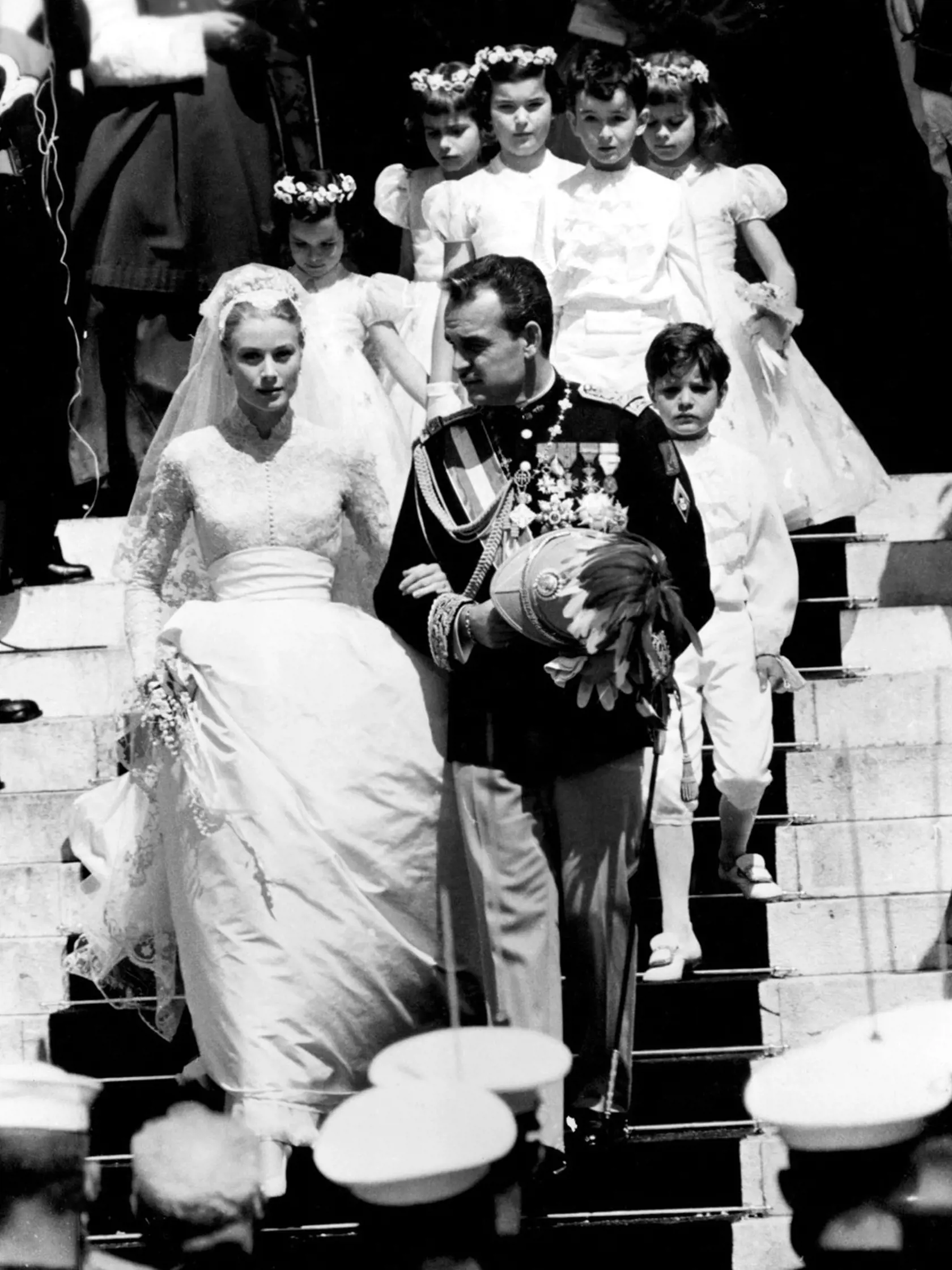 Svadba Grace Kelly a Rainier sa konala v roku 1956.