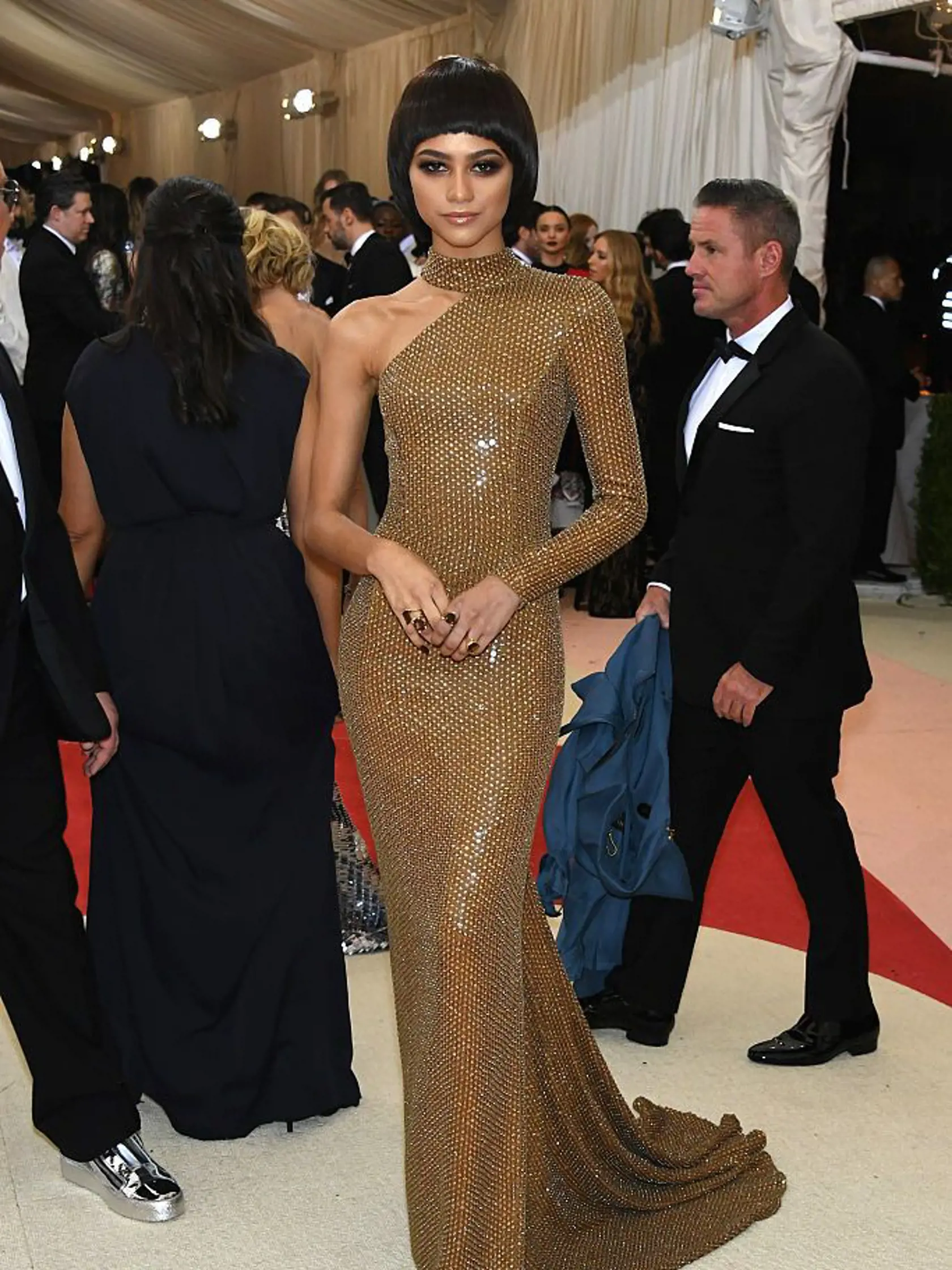 Zendaya v šatách Michael Kors Collection
