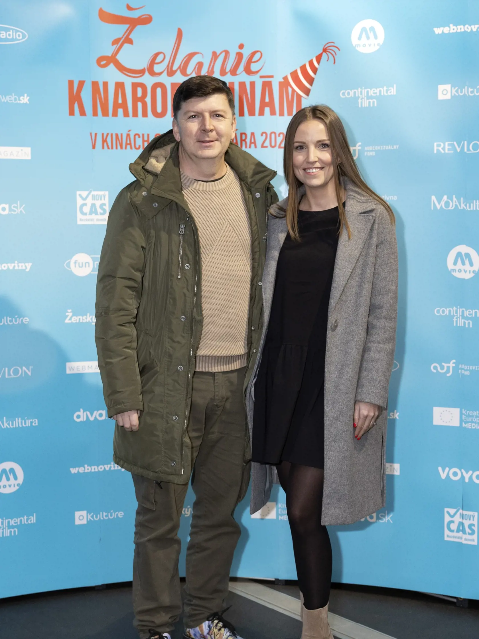 Andrej Bičan vzal na premiéru svoju lásku.
