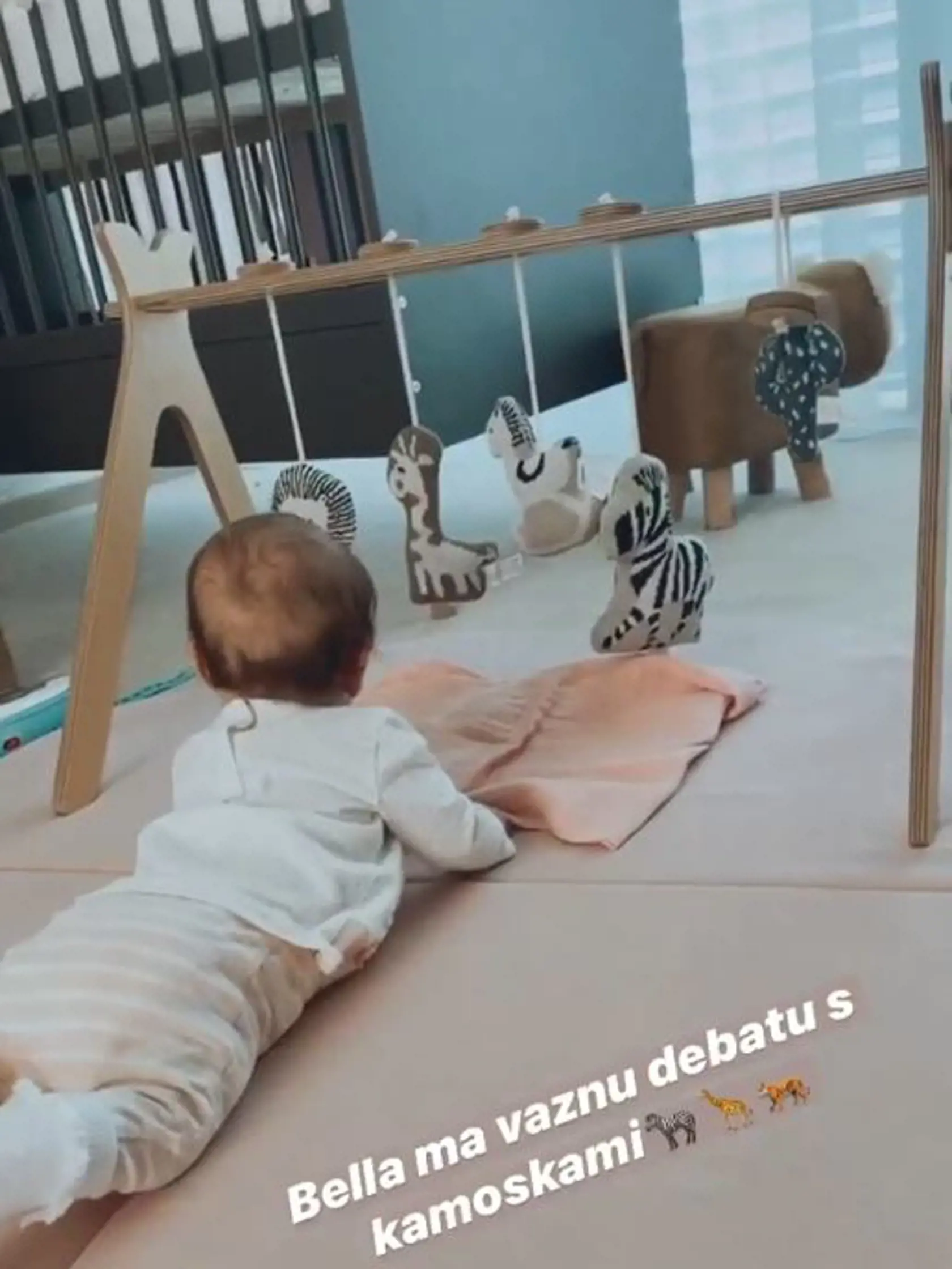 Bellina obľúbená hračka je úplne jasná. S týmito zvieratkami ju rodičia fotia najčastejšie.