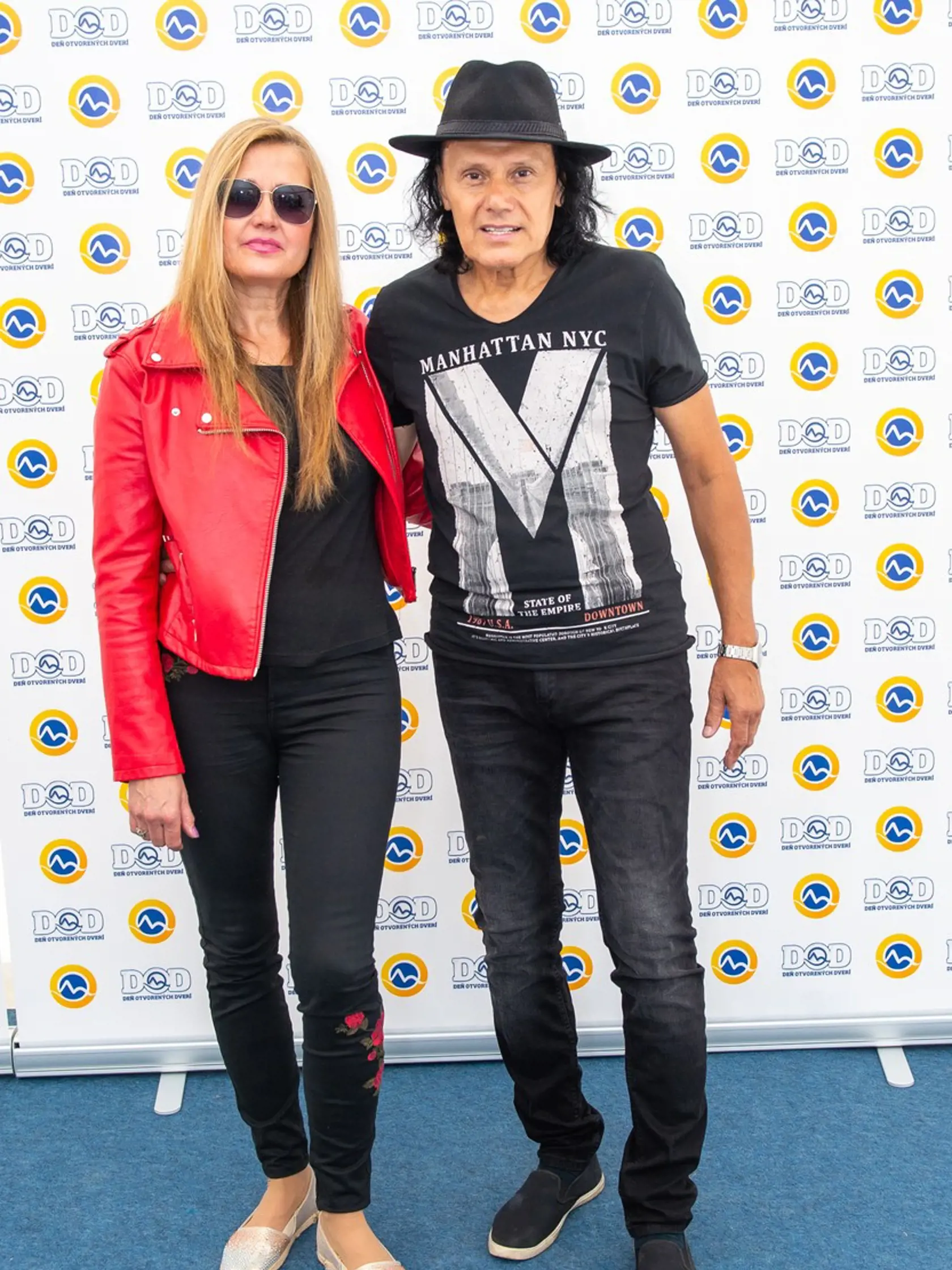 Júlia Hečková a Peter Hečko v roku 2018 v Markíze na Deň otvorených dverí.