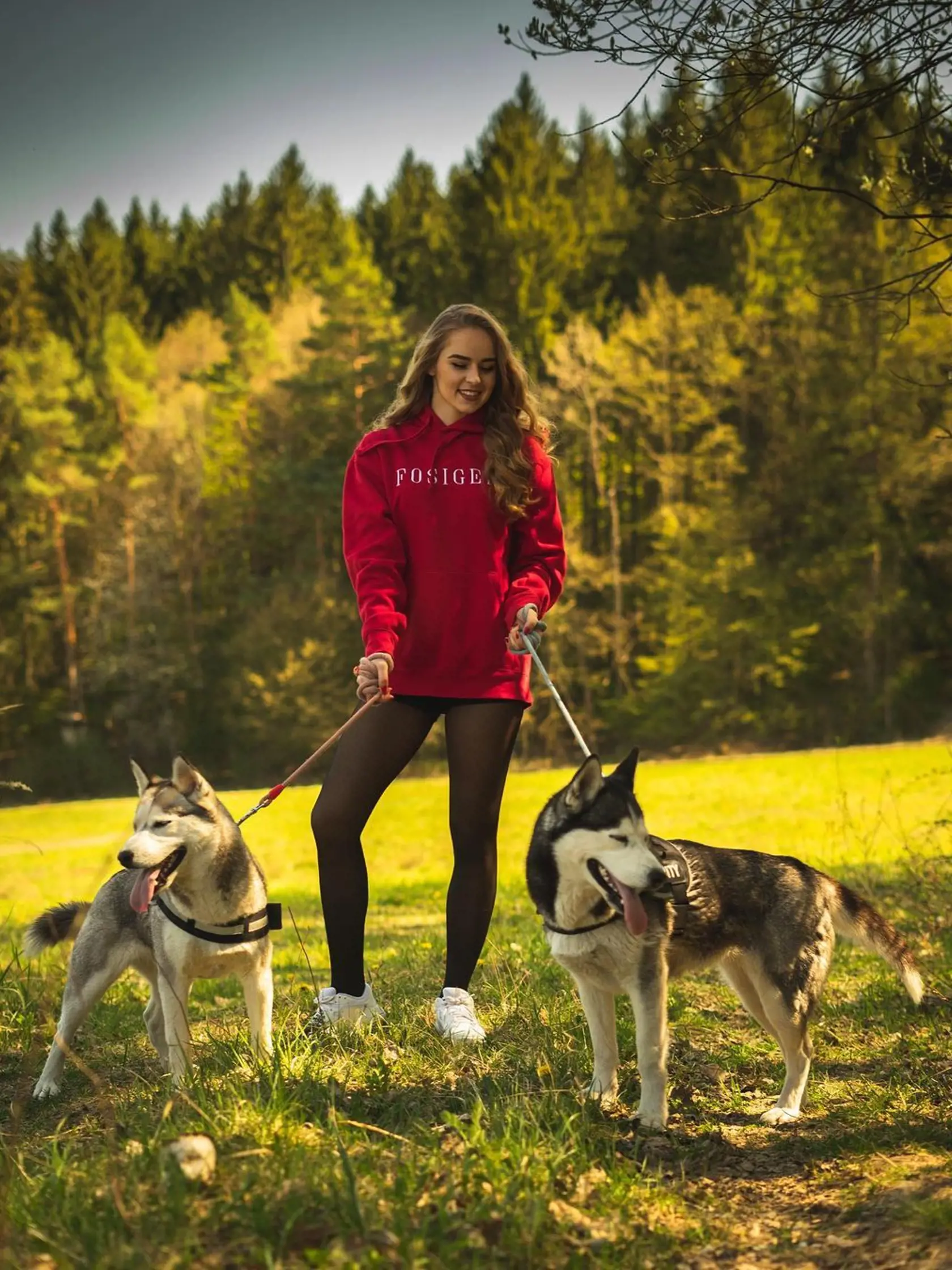 Xénia Gregušová v oblečení Fosiger