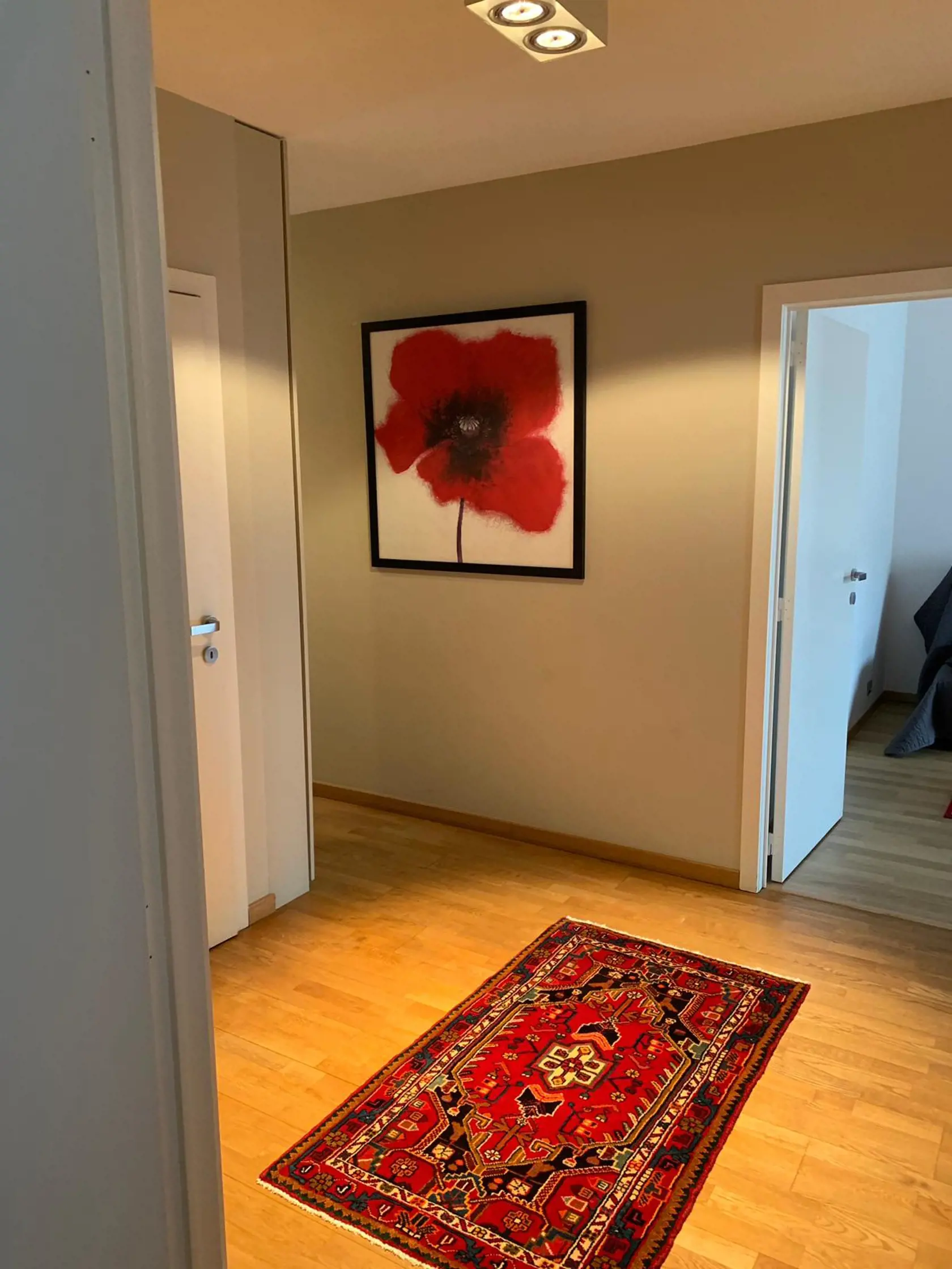 Prenajatý byt Monika Beňovej v Bruseli.