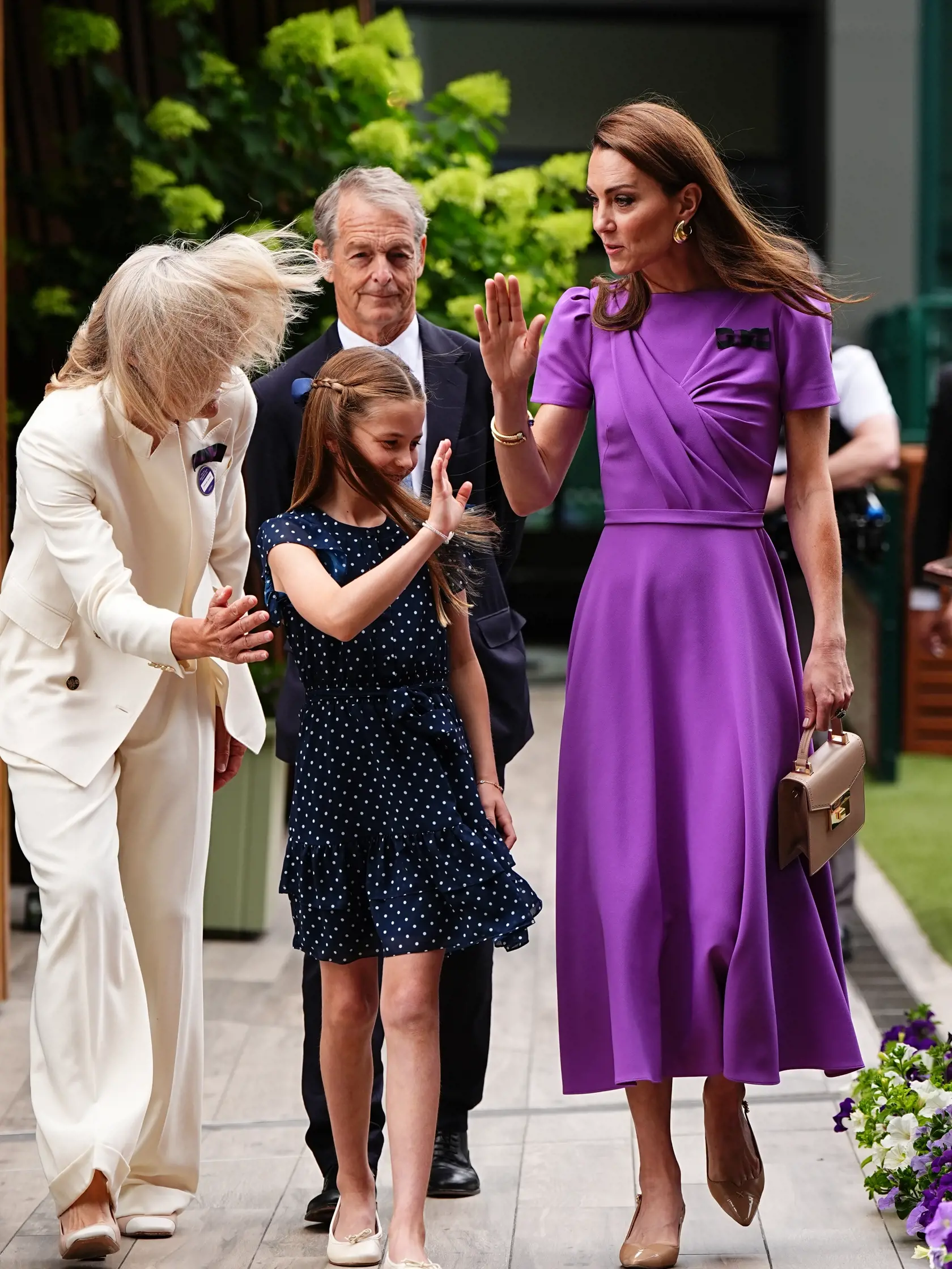Vojvodkyňa Kate prišla na finále Wimbledonu medzi Carlosom Alcarazom a Novakom Djokovičom.