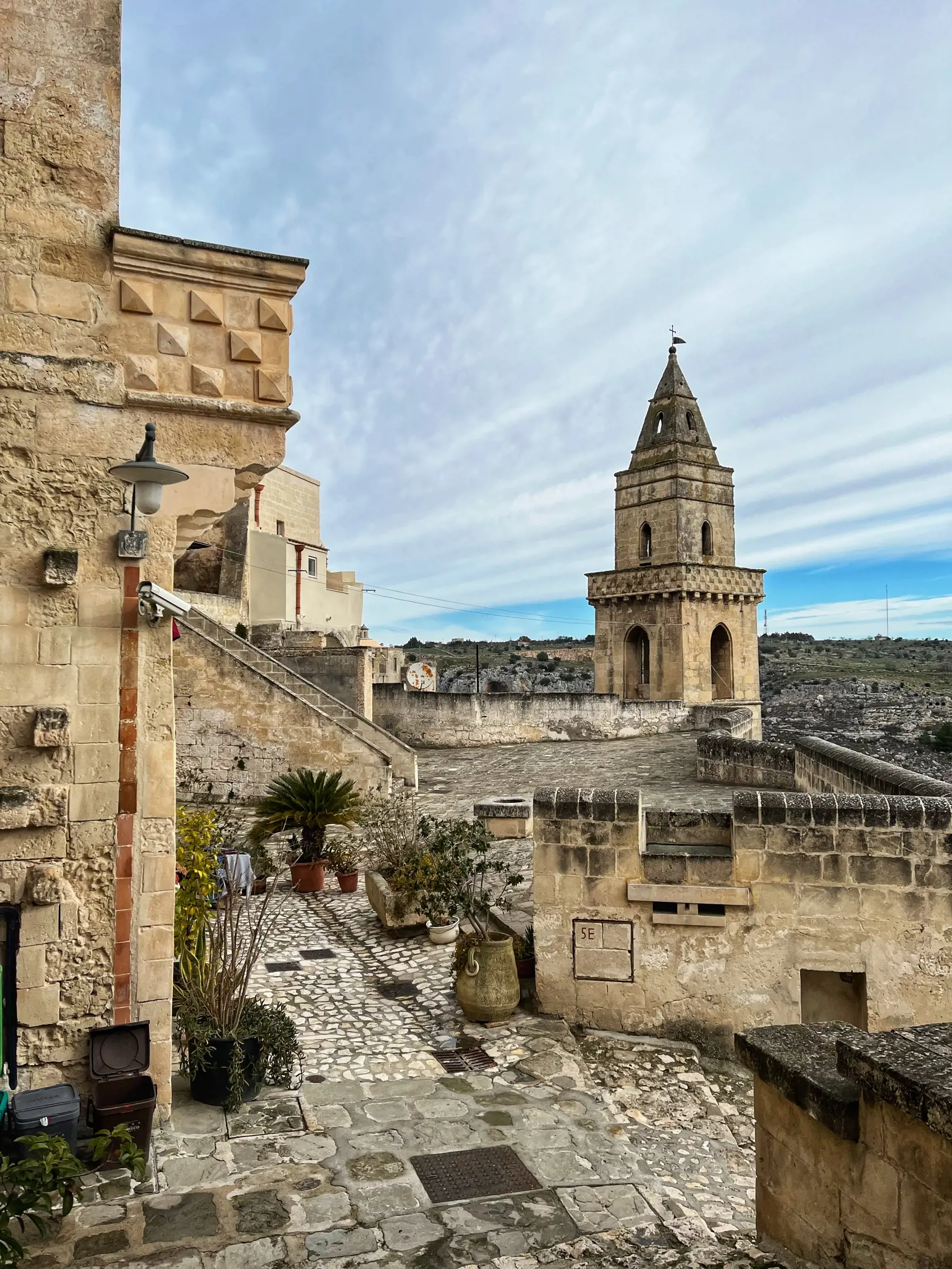 Matera, mesto v skalách