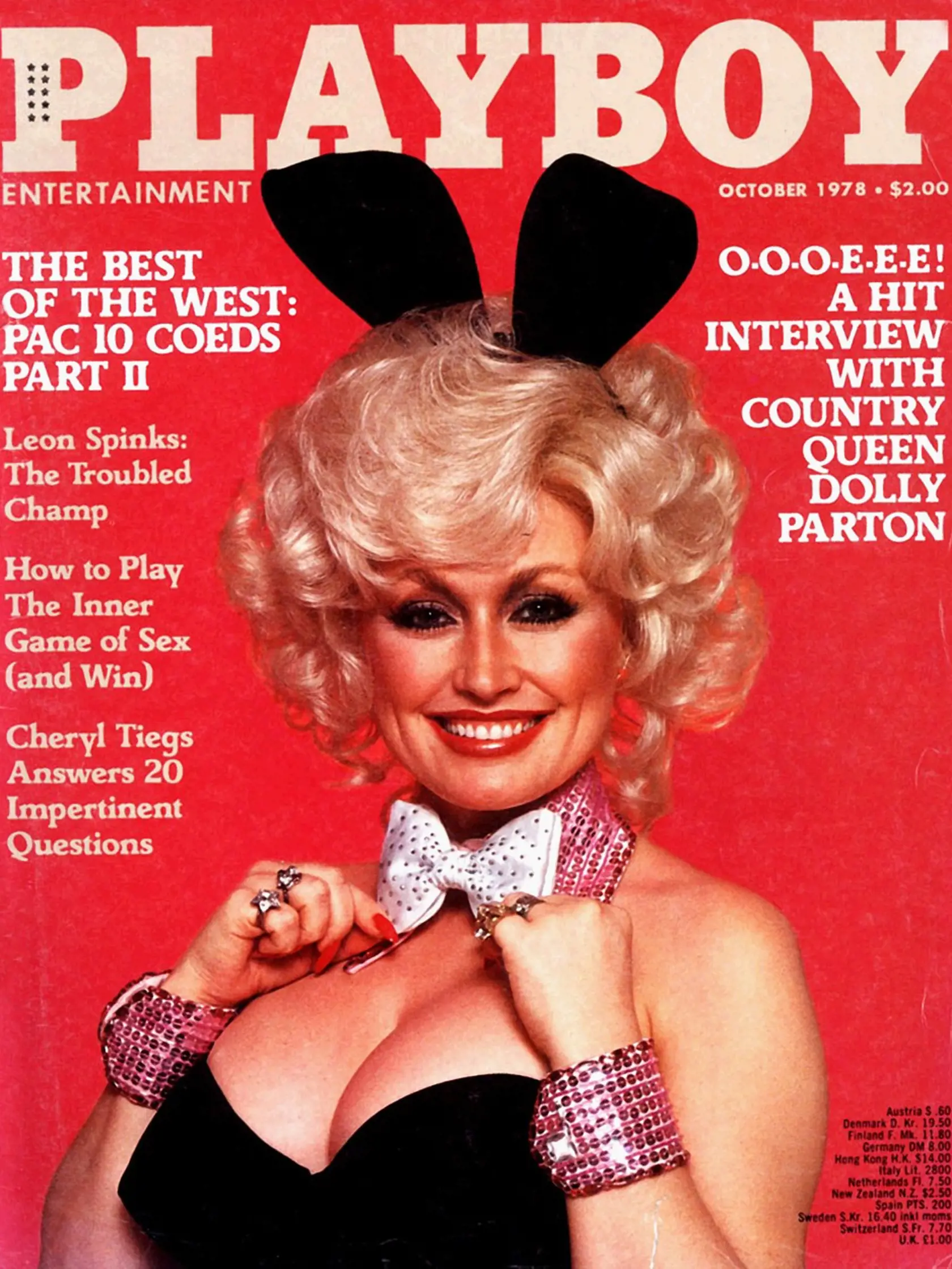 Objavila sa aj na titulke slávneho magazínu Playboy.